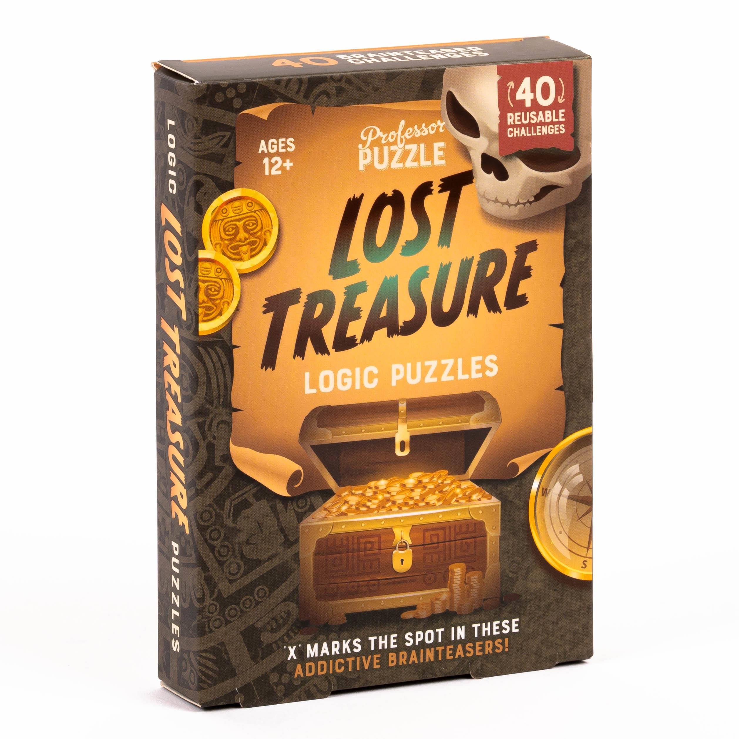 Professor Puzzle - Mantık Bulmacaları - Lost Treasure - PUZ11586