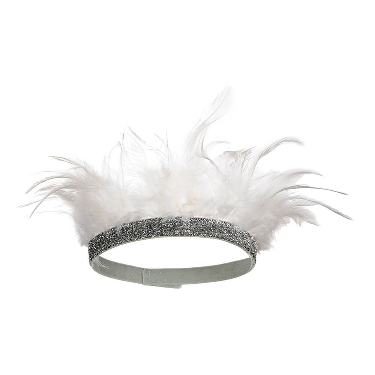 Meri Meri - White Feather Party Crown - Beyaz Tüylü Parti Tacı