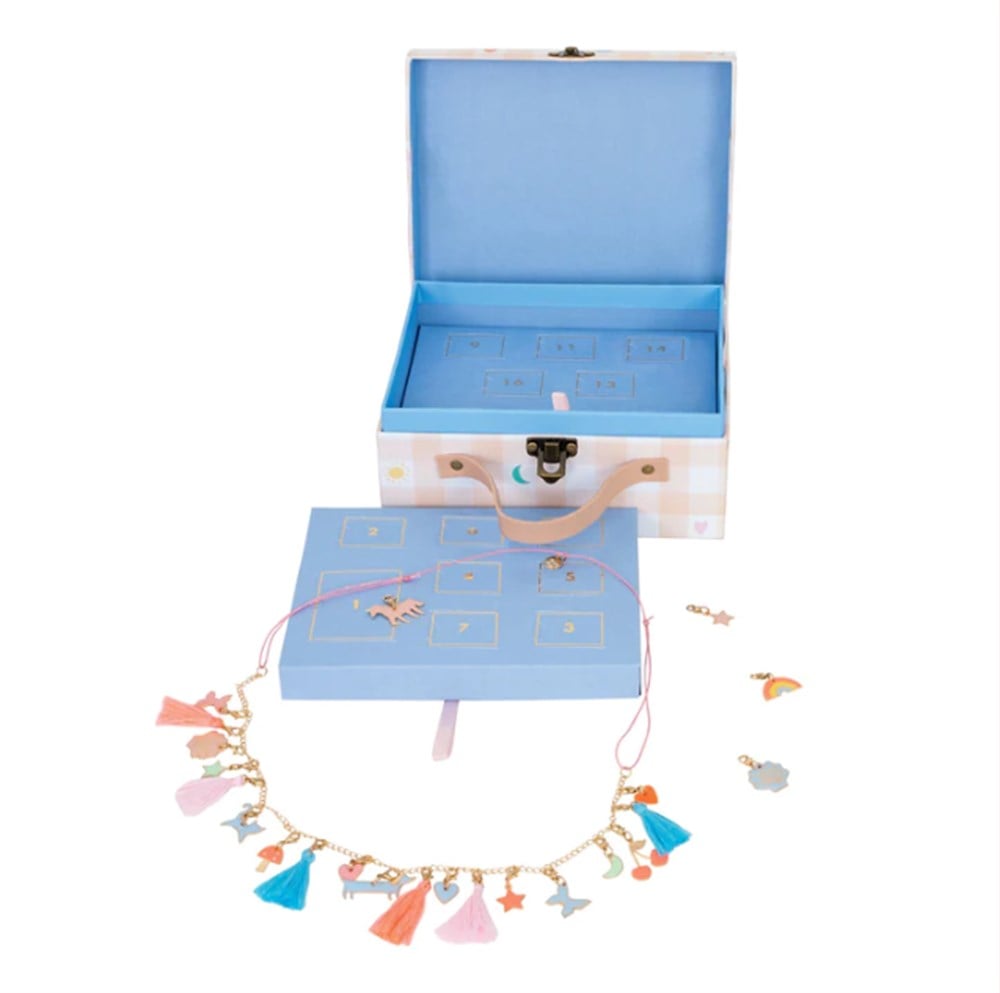 Meri Meri - Enamel Charm Necklace Advent Calendar - Kolye Advent Calendar Yeni Yıl