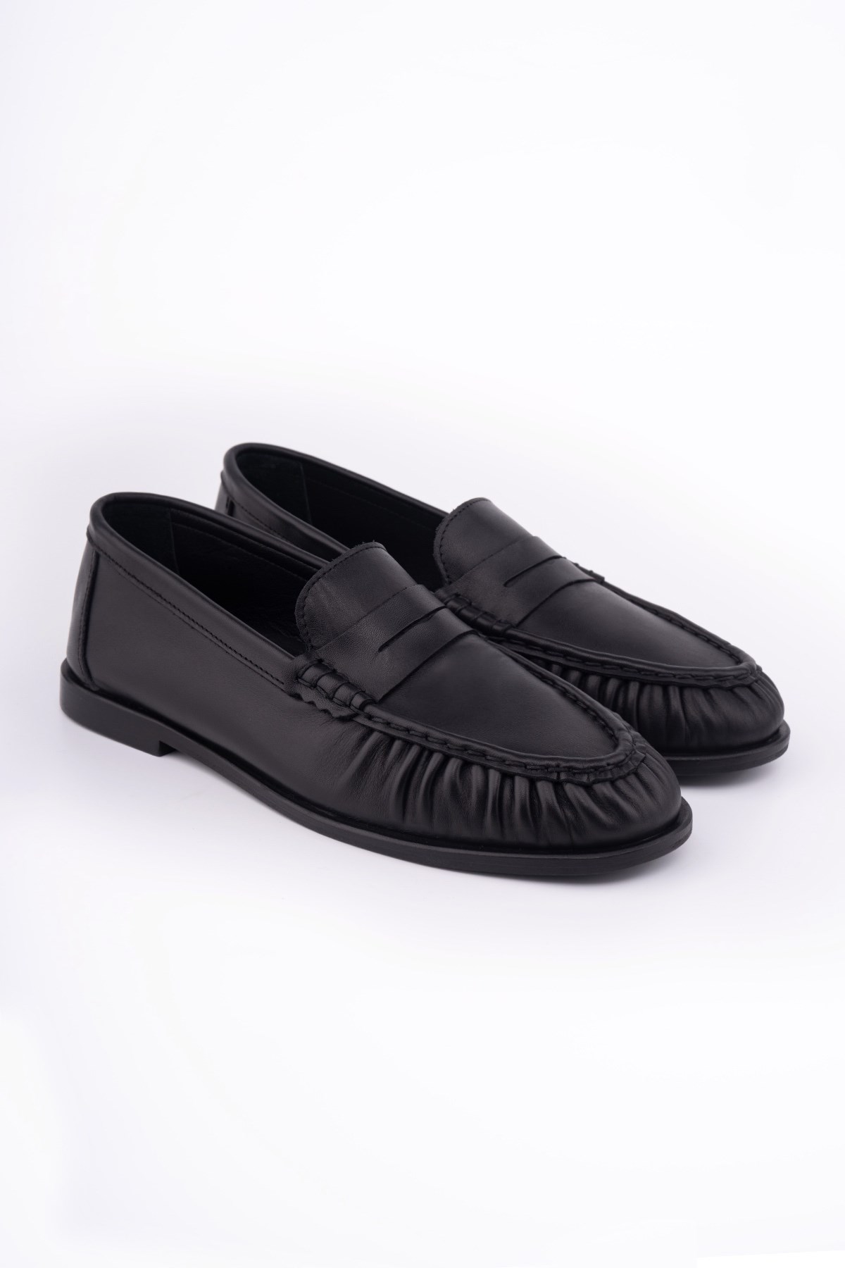 ALEX LOAFER SİYAH DERİ