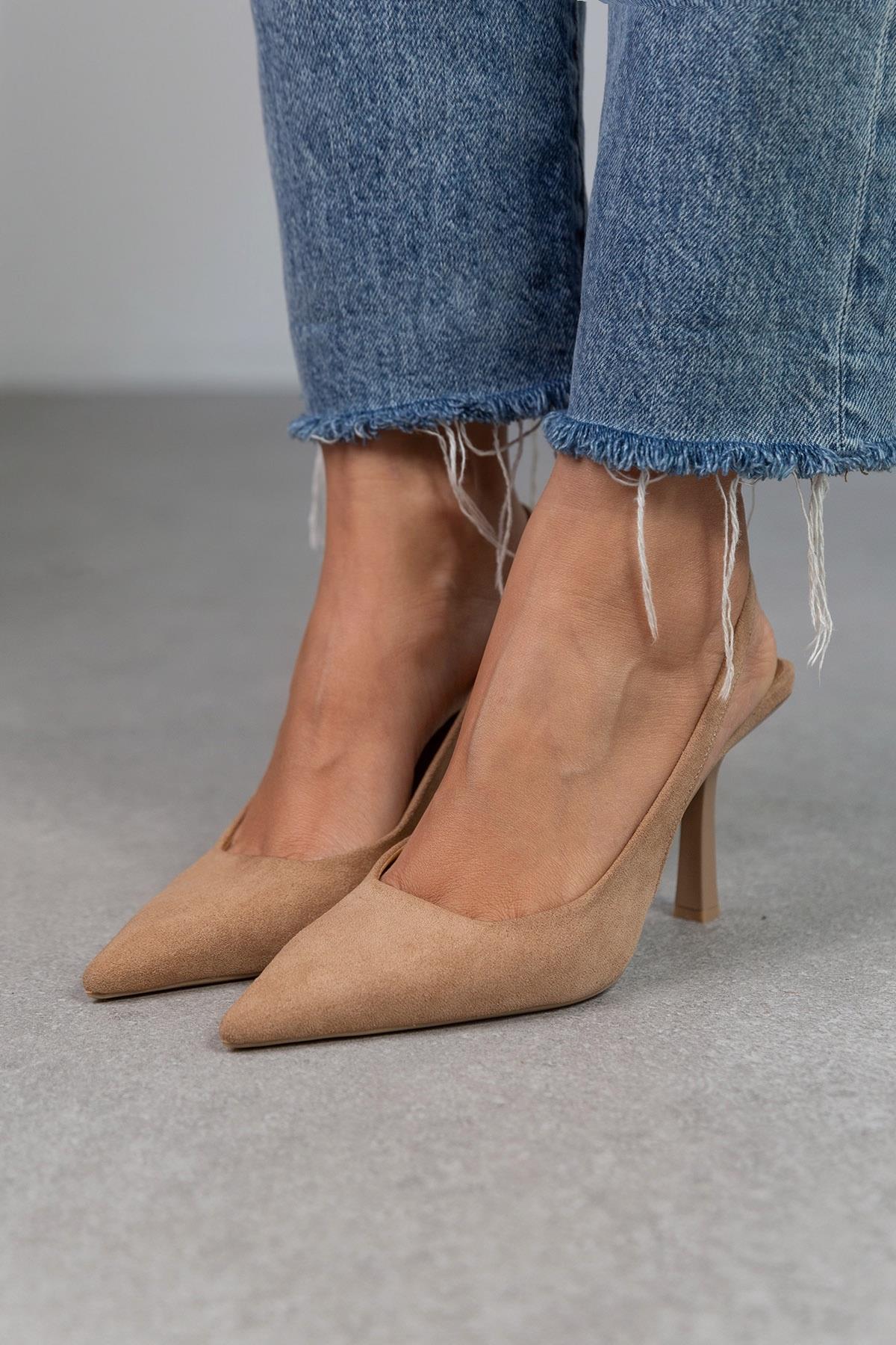 APRİL BEJ SÜET AYAKKABI BEJ