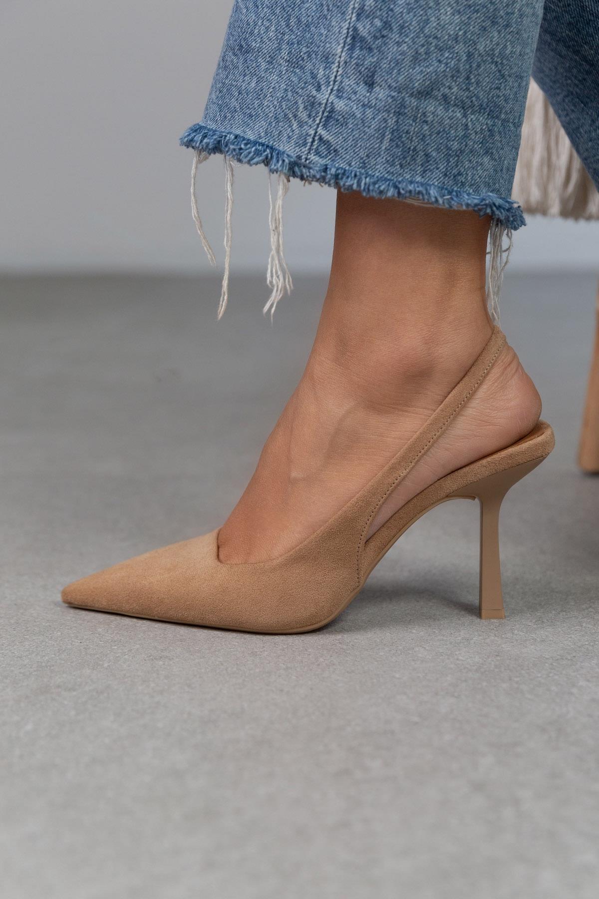 APRİL BEJ SÜET AYAKKABI BEJ