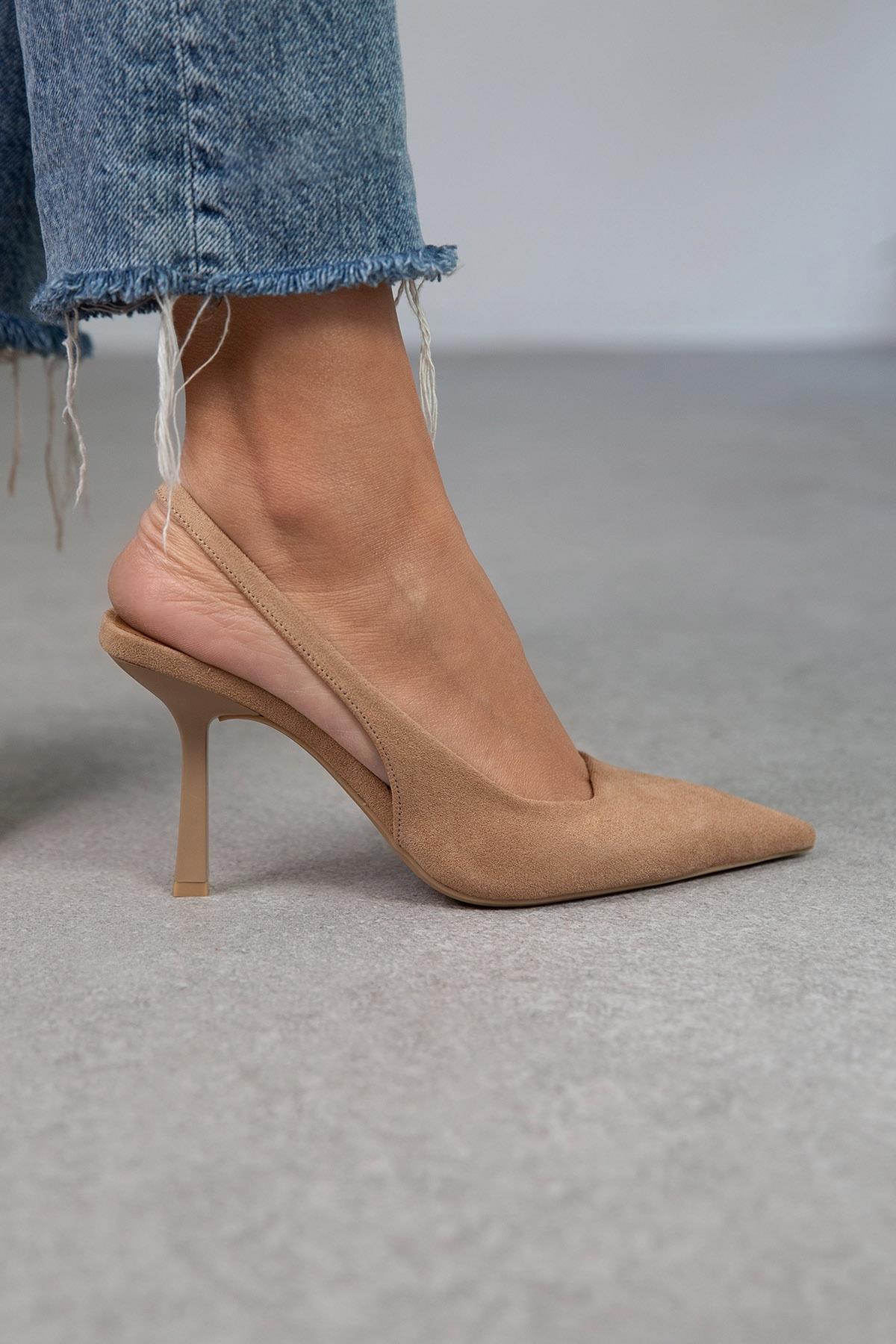 APRİL BEJ SÜET AYAKKABI BEJ