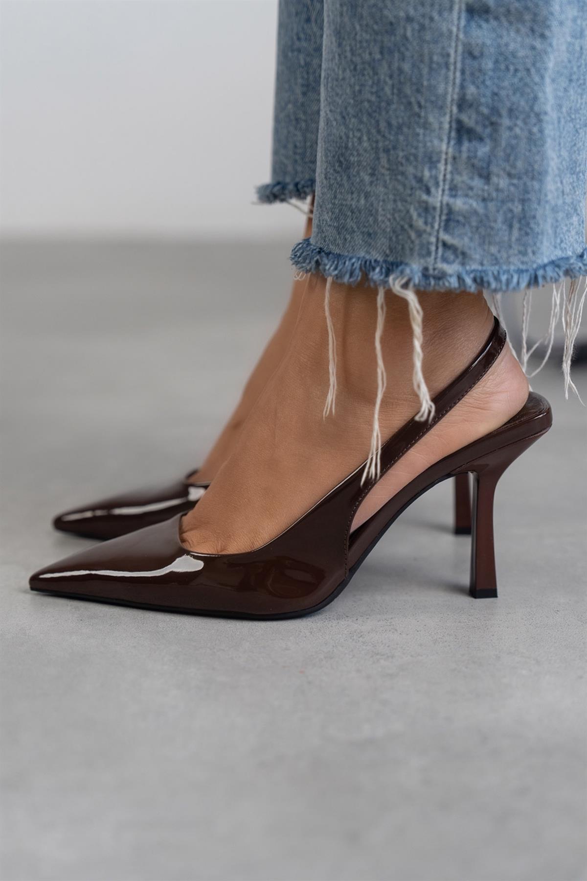 APRİL KAHVE RUGAN AYAKKABI KAHVE