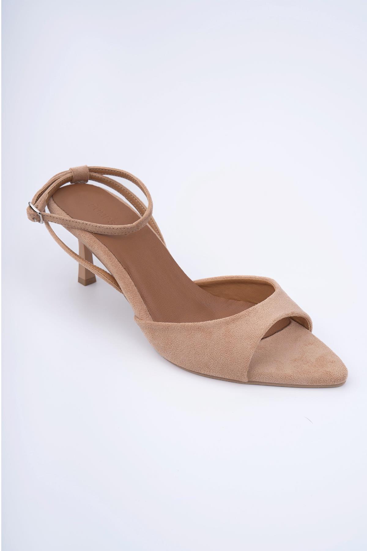 ASHLEY BEJ SÜET AYAKKABI BEJ SÜET
