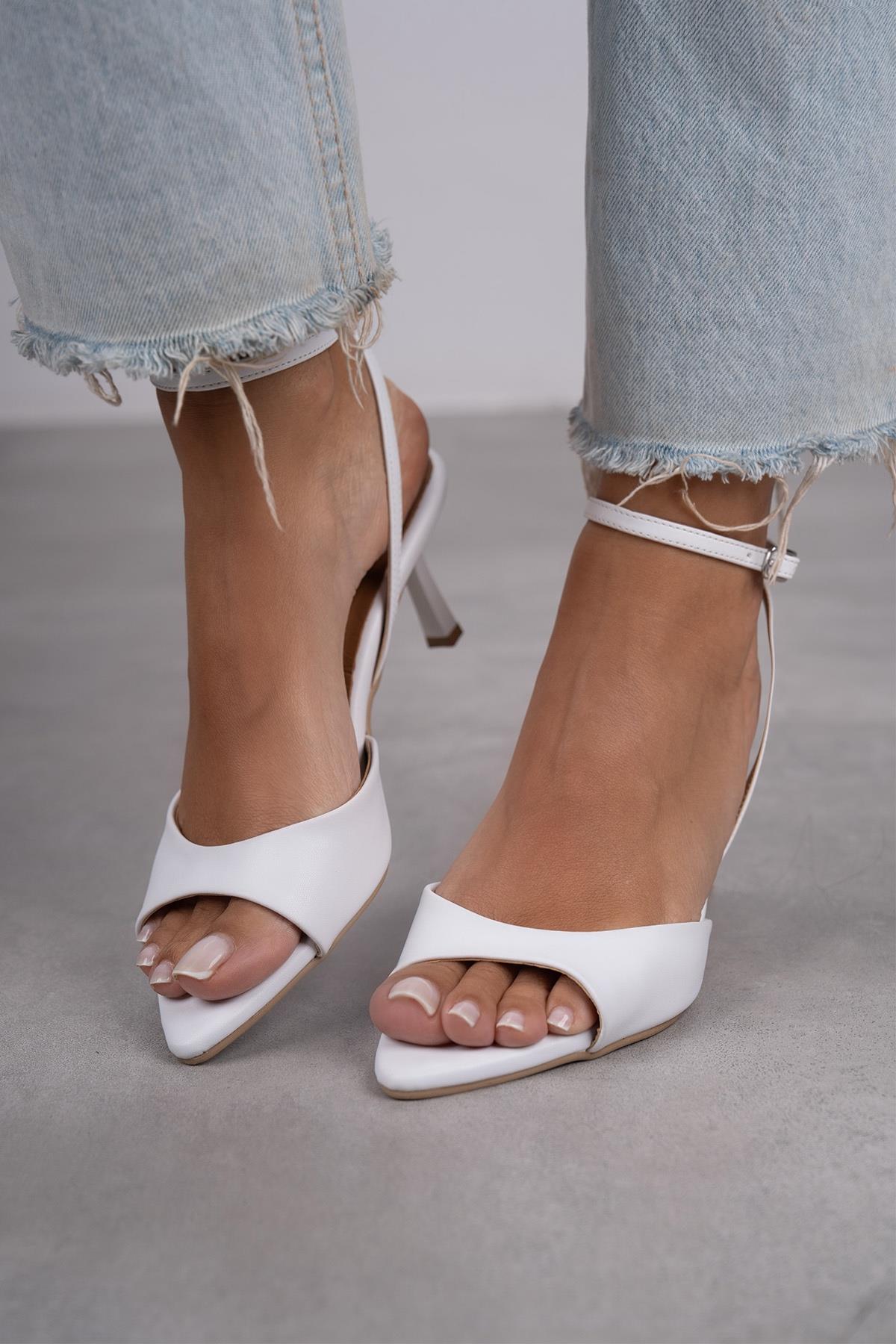 ASHLEY BEYAZ DERİ AYAKKABI BEYAZ DERİ