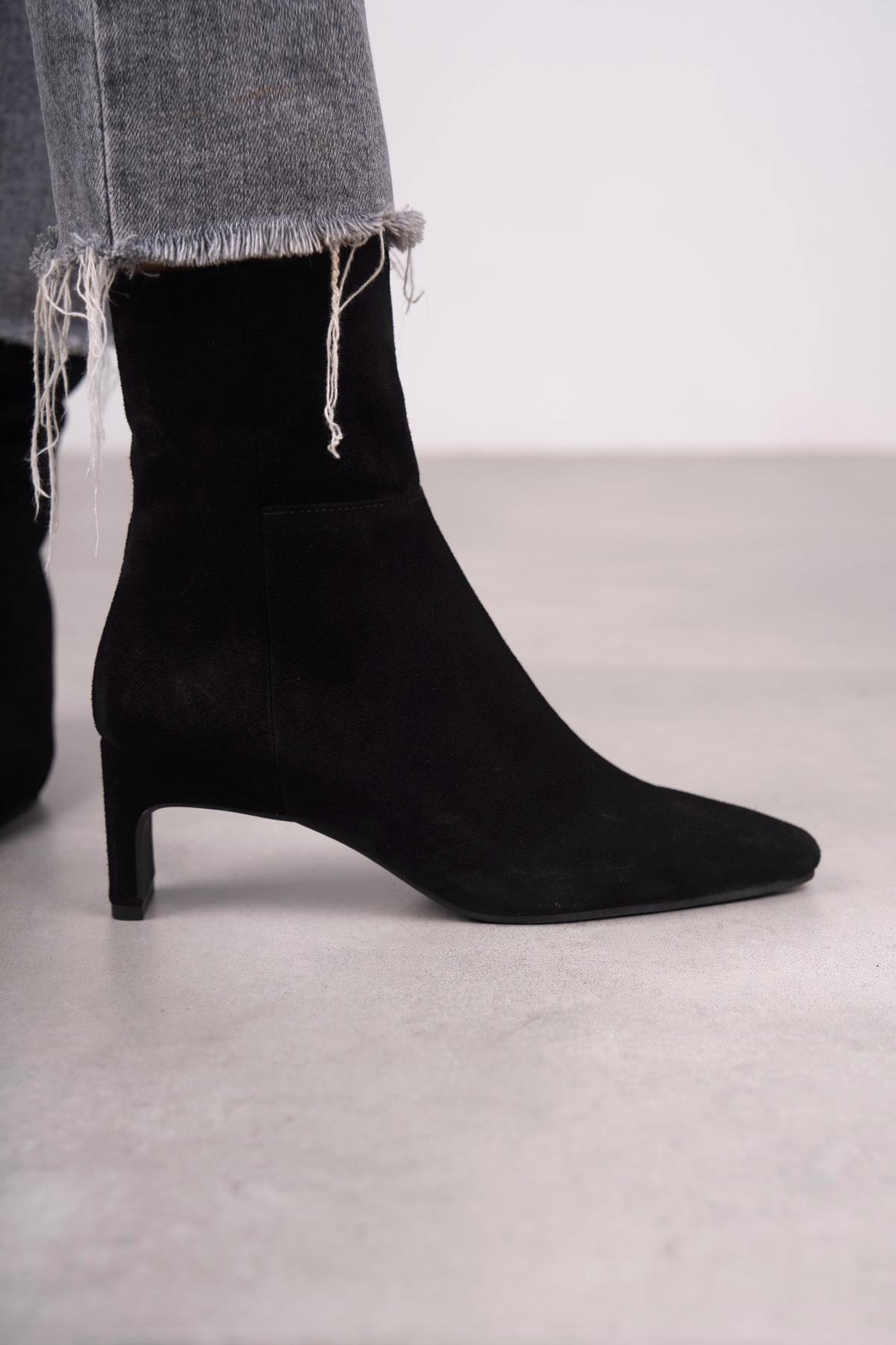 BEST SİYAH SÜET BOT SİYAH SÜET