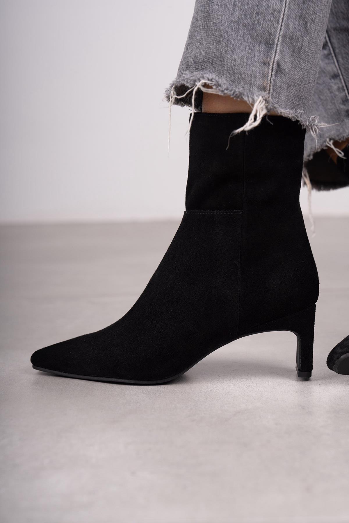 BEST SİYAH SÜET BOT SİYAH SÜET