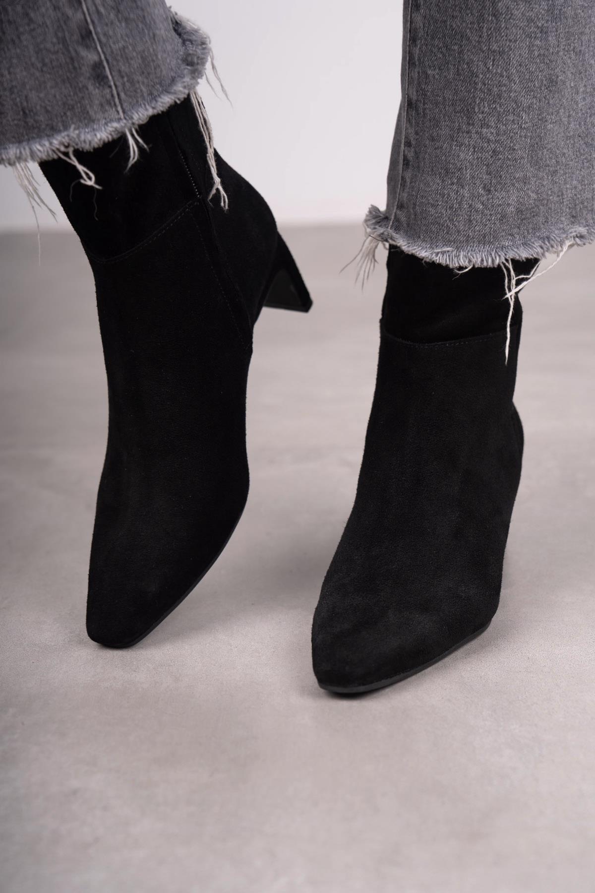 BEST SİYAH SÜET BOT SİYAH SÜET