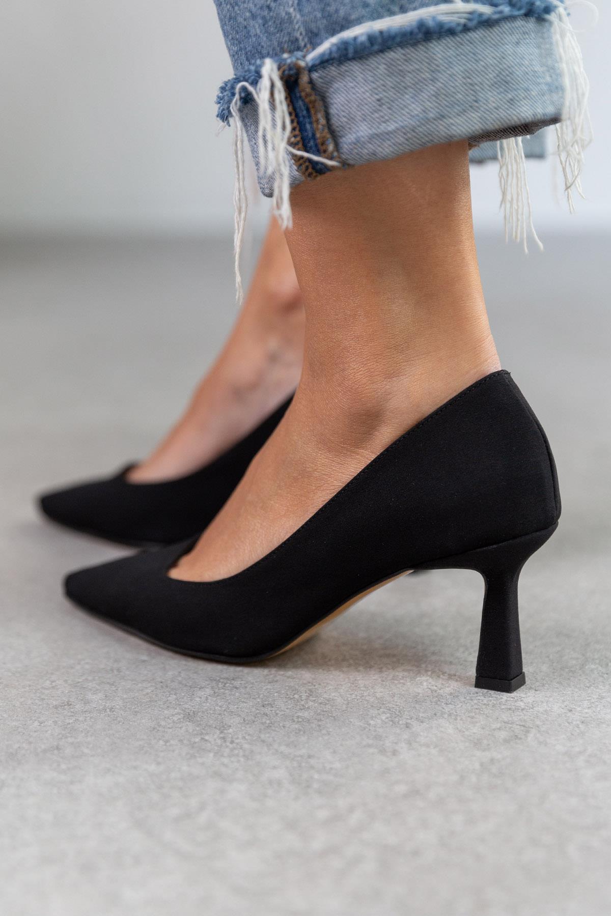 BLUSH SİYAH STİLETTO SİYAH