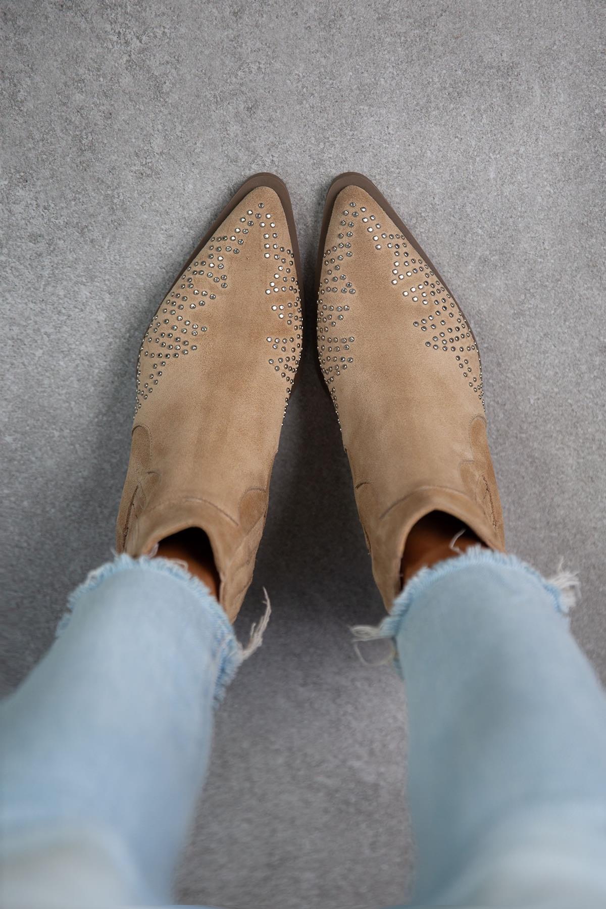 BOBCAT BEJ SÜET KOVBOY BEJ SÜET