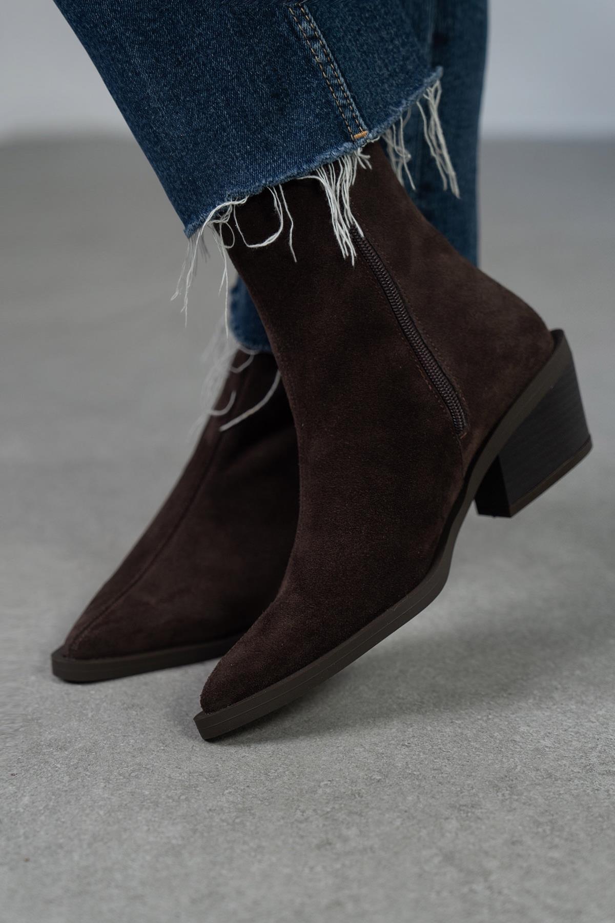 BONNY KOYU KAHVE SÜET BOT KAHVE