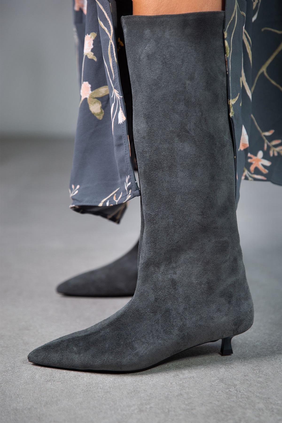 CİTY FÜME SÜET ÇİZME FÜME