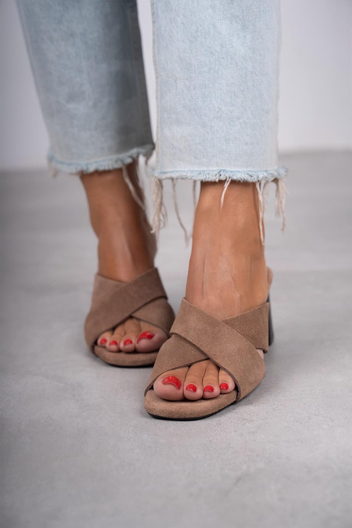 CROSS AÇIK KAHVE SÜET TERLİK KAHVE