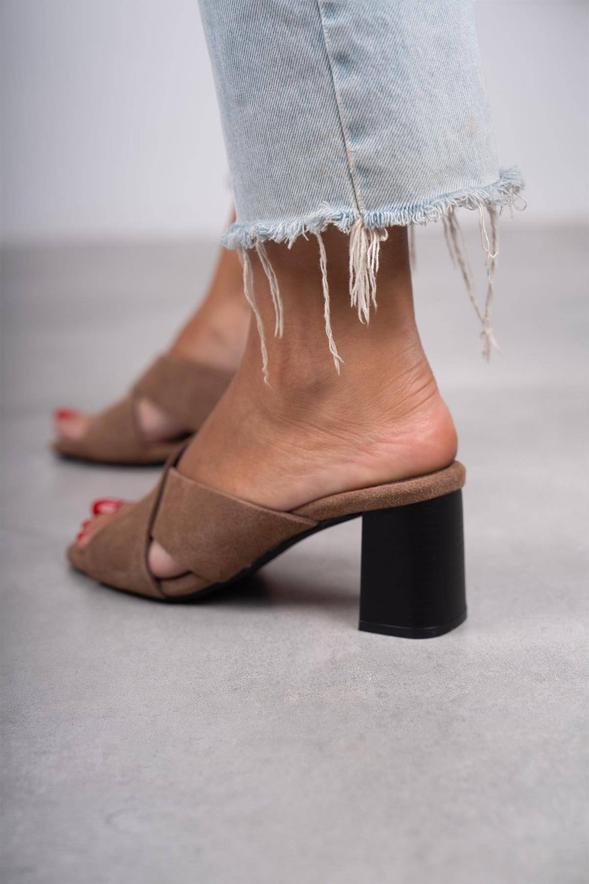 CROSS AÇIK KAHVE SÜET TERLİK KAHVE