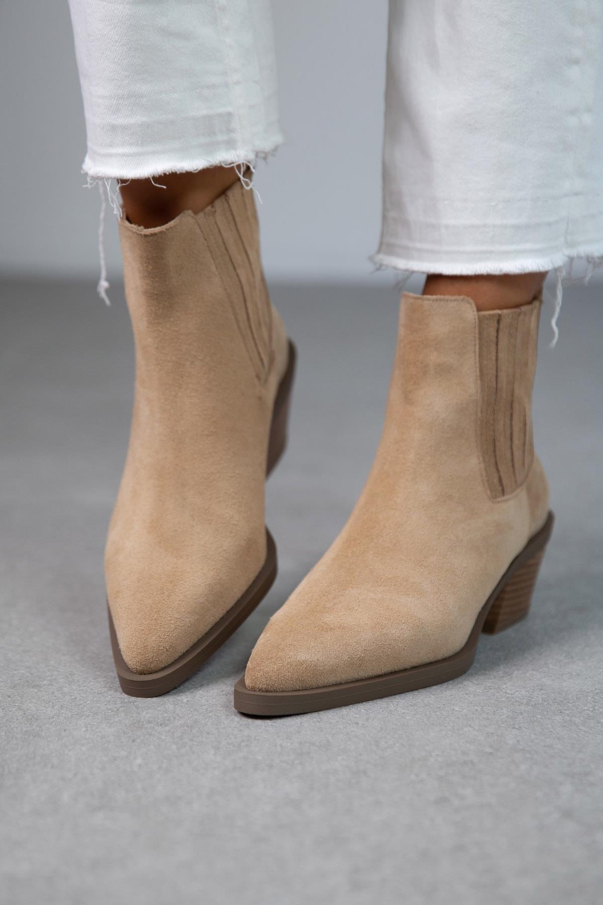 DEEP BEJ SÜET KOVBOY BEJ SÜET