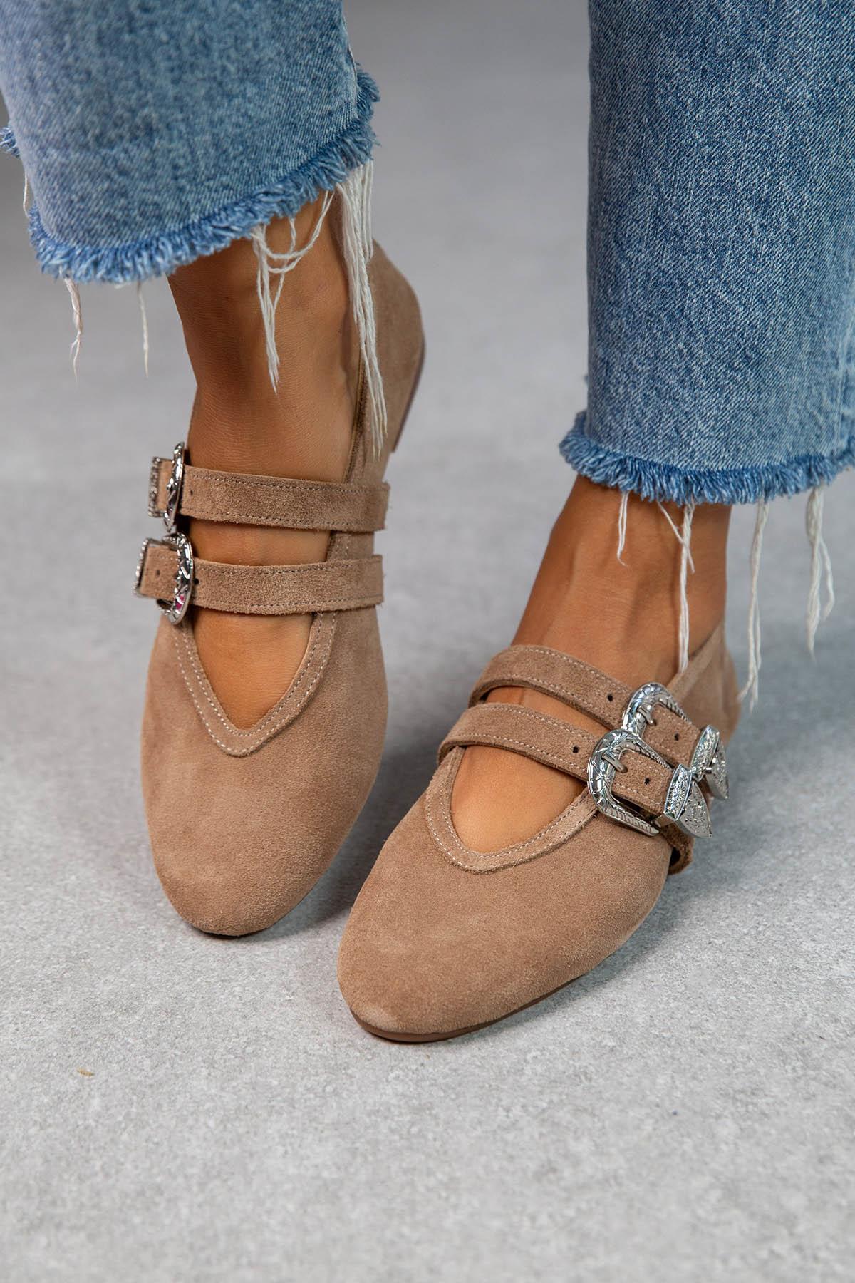 DESERT AÇIK KAHVE SÜET BABET KAHVE