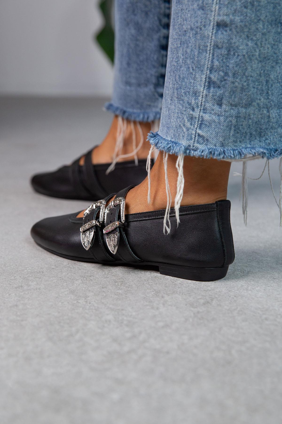 DESERT SİYAH DERİ BABET SİYAH DERİ