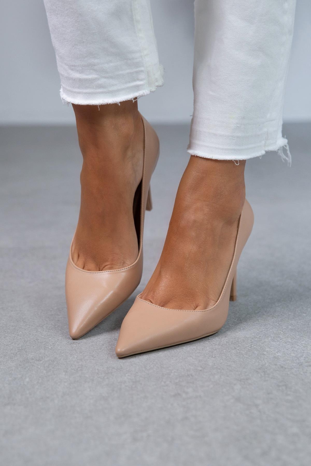 ELY NUDE STİLETTO TEN DERİ