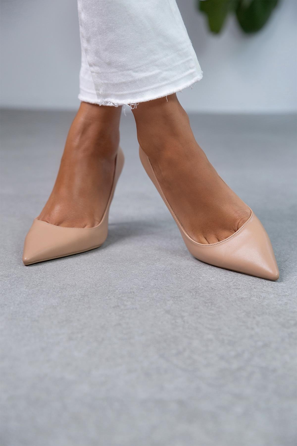 ELY NUDE STİLETTO TEN DERİ