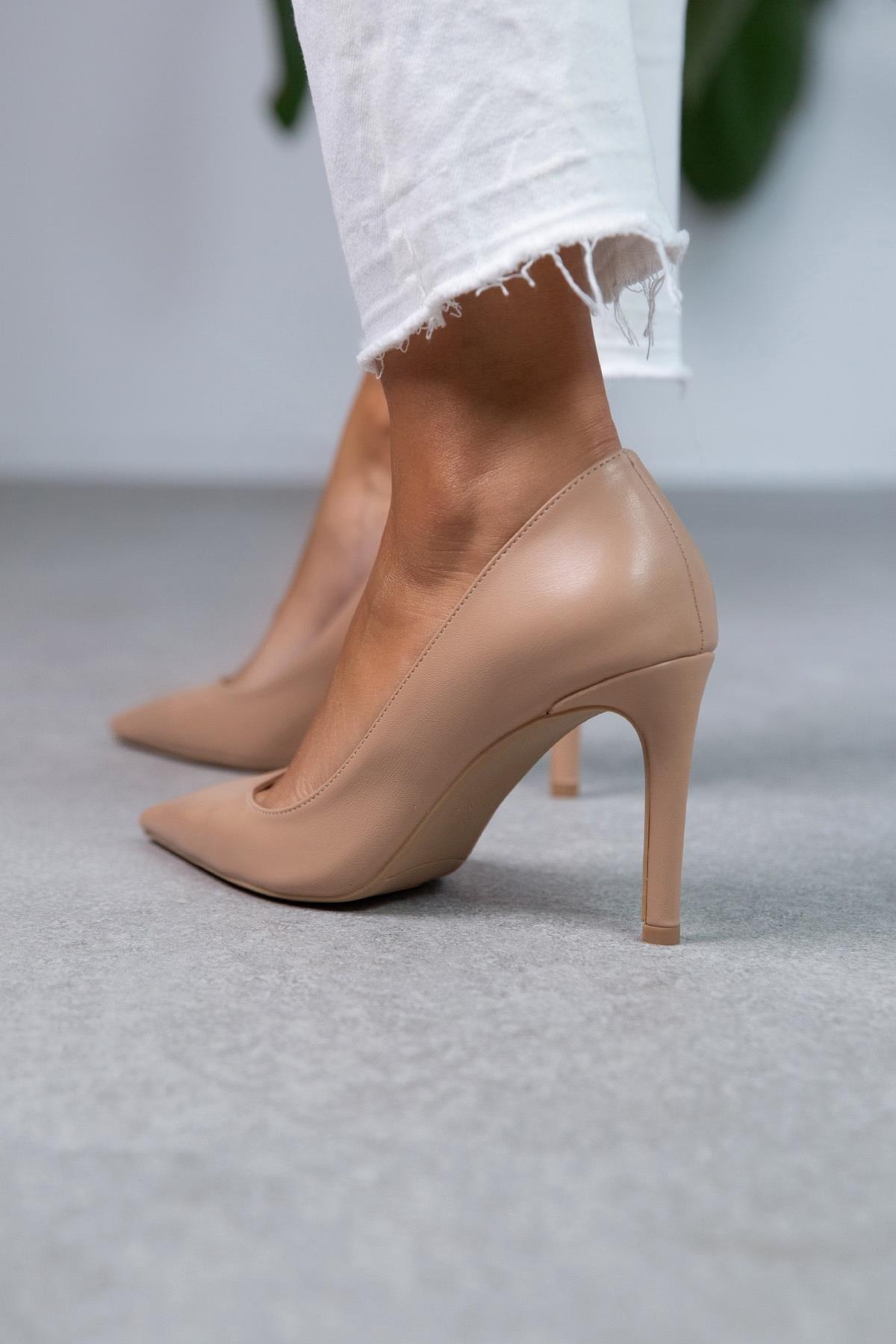 ELY NUDE STİLETTO TEN DERİ
