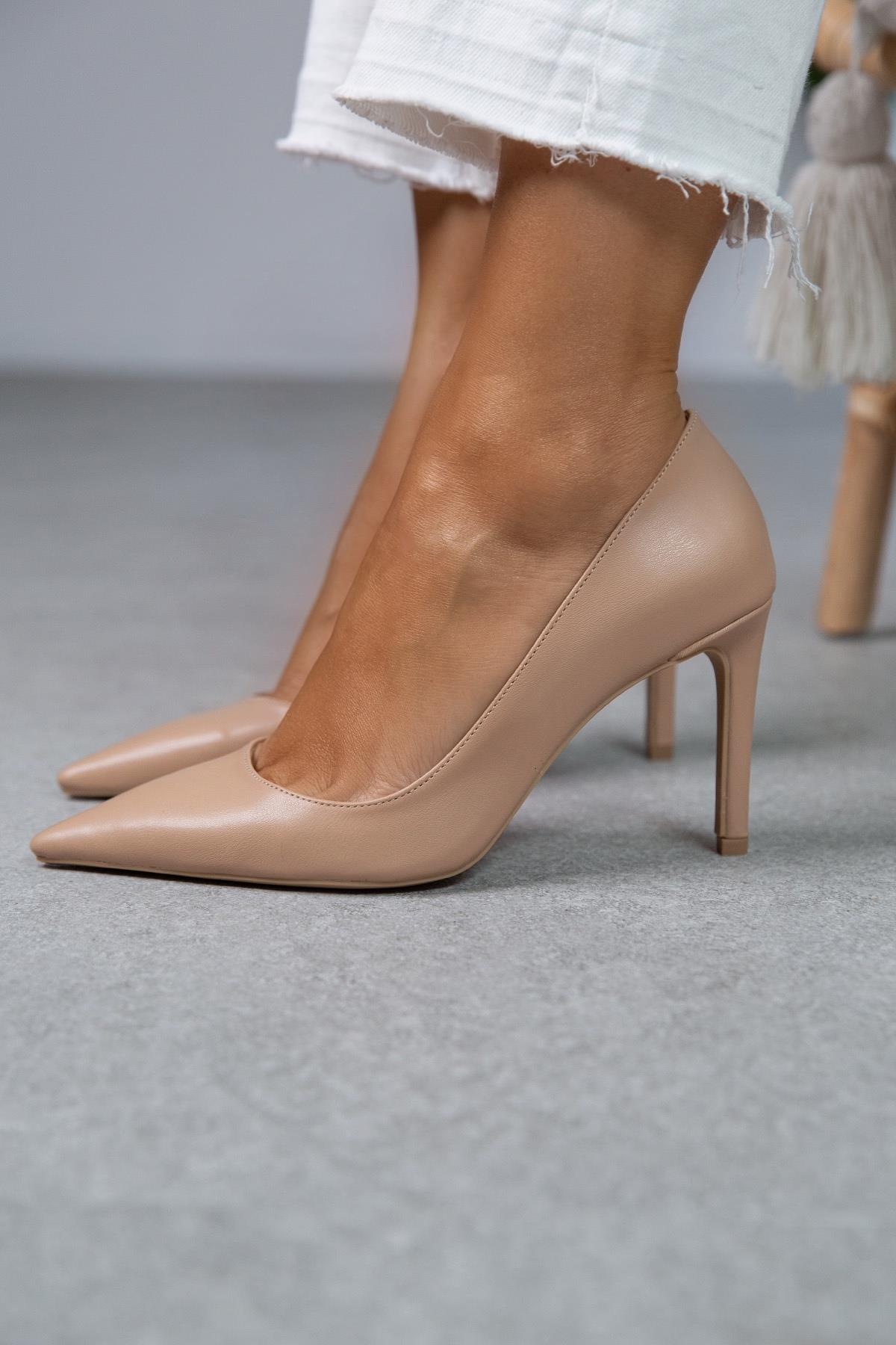ELY NUDE STİLETTO TEN DERİ