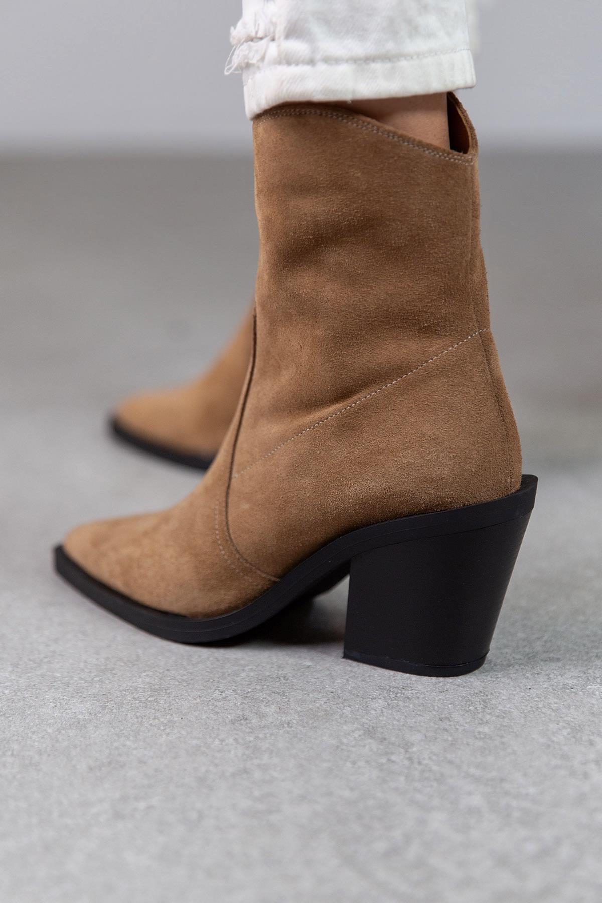 ESCAPE AÇIK KAHVE SÜET KOVBOY KAHVE