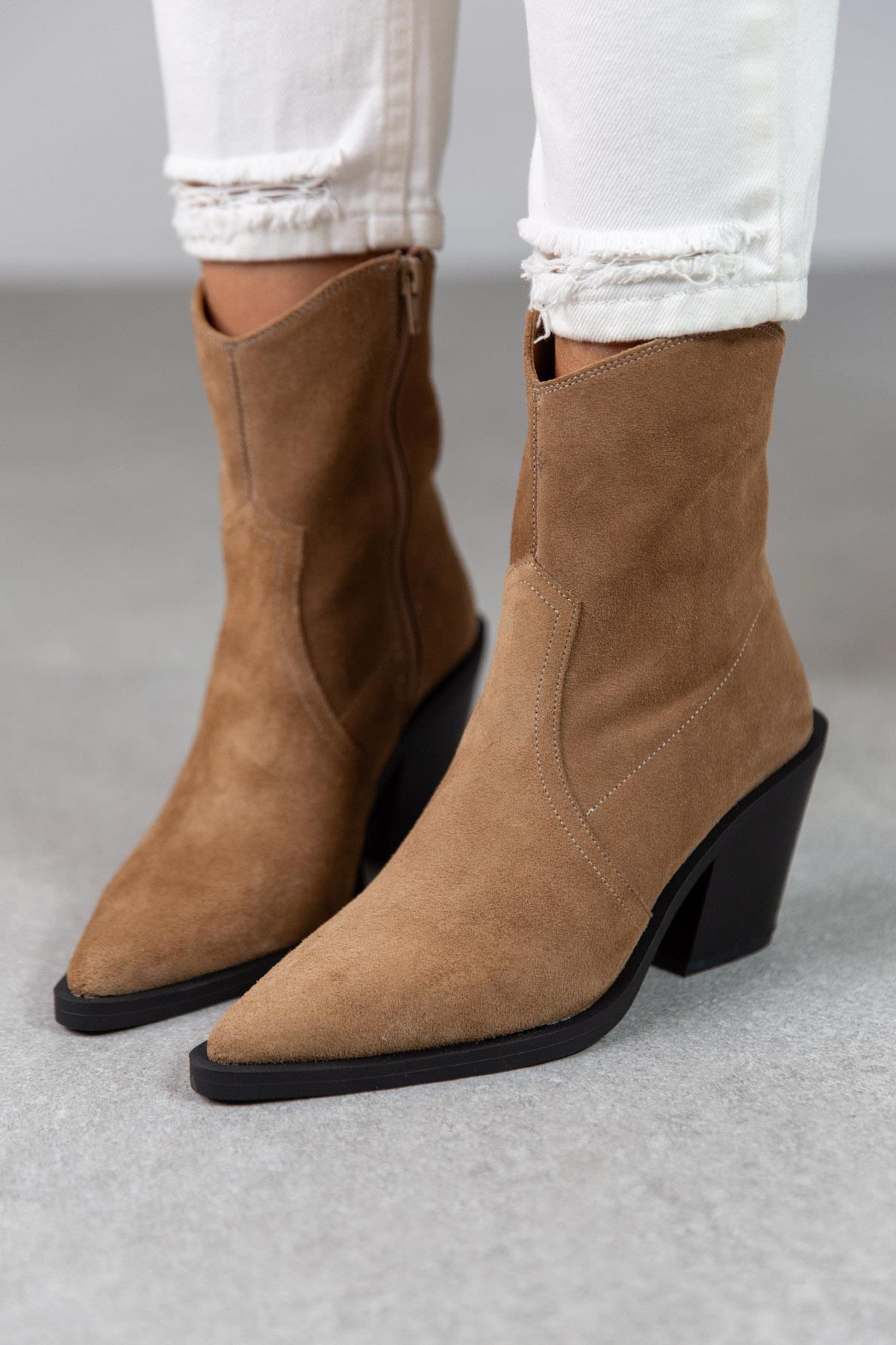 ESCAPE AÇIK KAHVE SÜET KOVBOY KAHVE