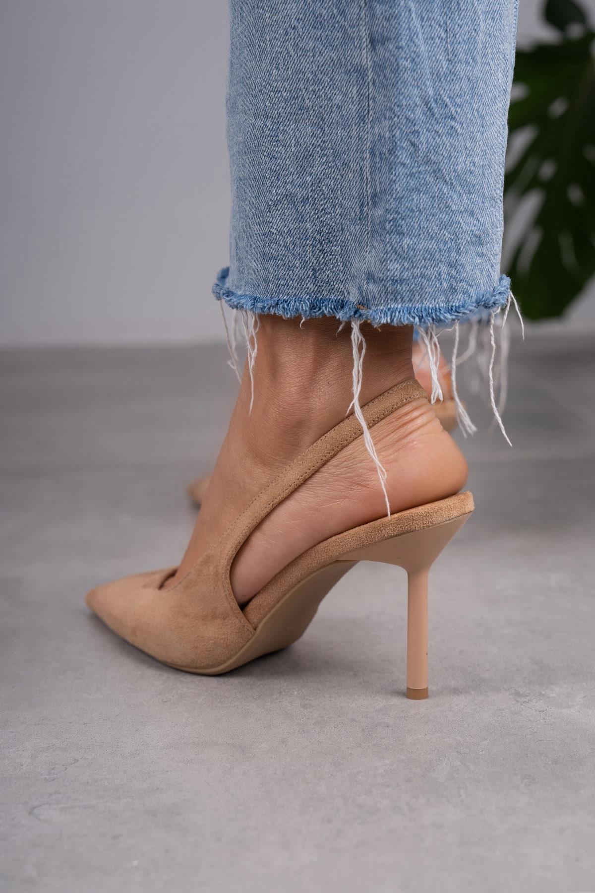 GRACE BEJ SÜET AYAKKABI BEJ SÜET