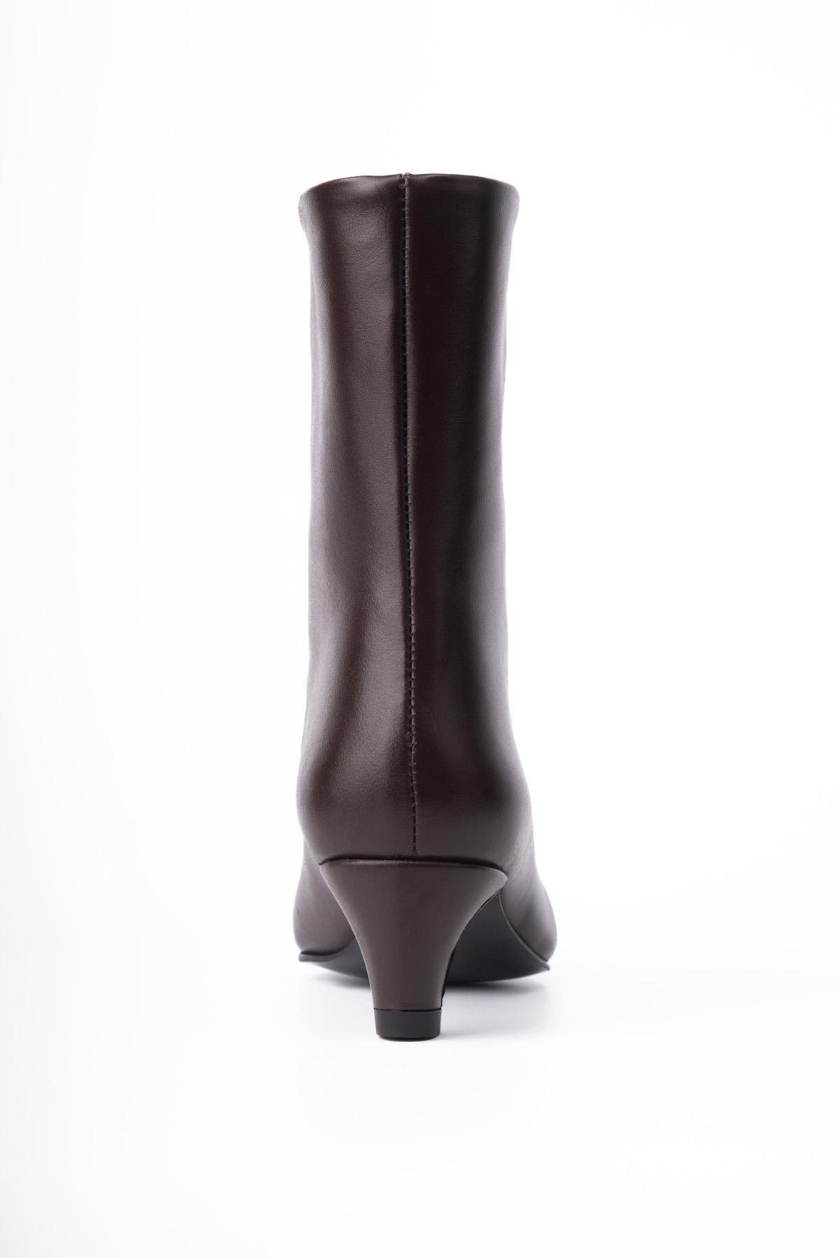 HERA KAHVE DERİ BOT- H KAHVE