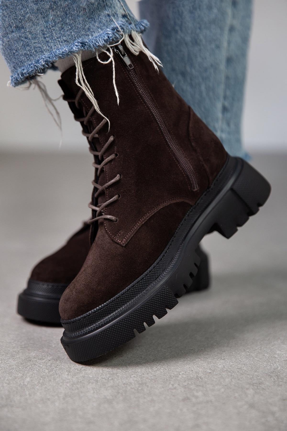 HOLLY KOYU KAHVE SÜET POSTAL KAHVE