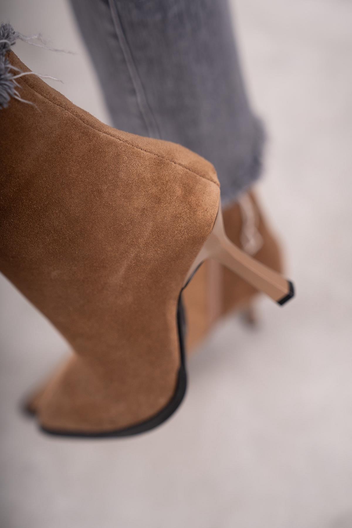 JANET AÇIK KAHVE SÜET BOT KAHVE