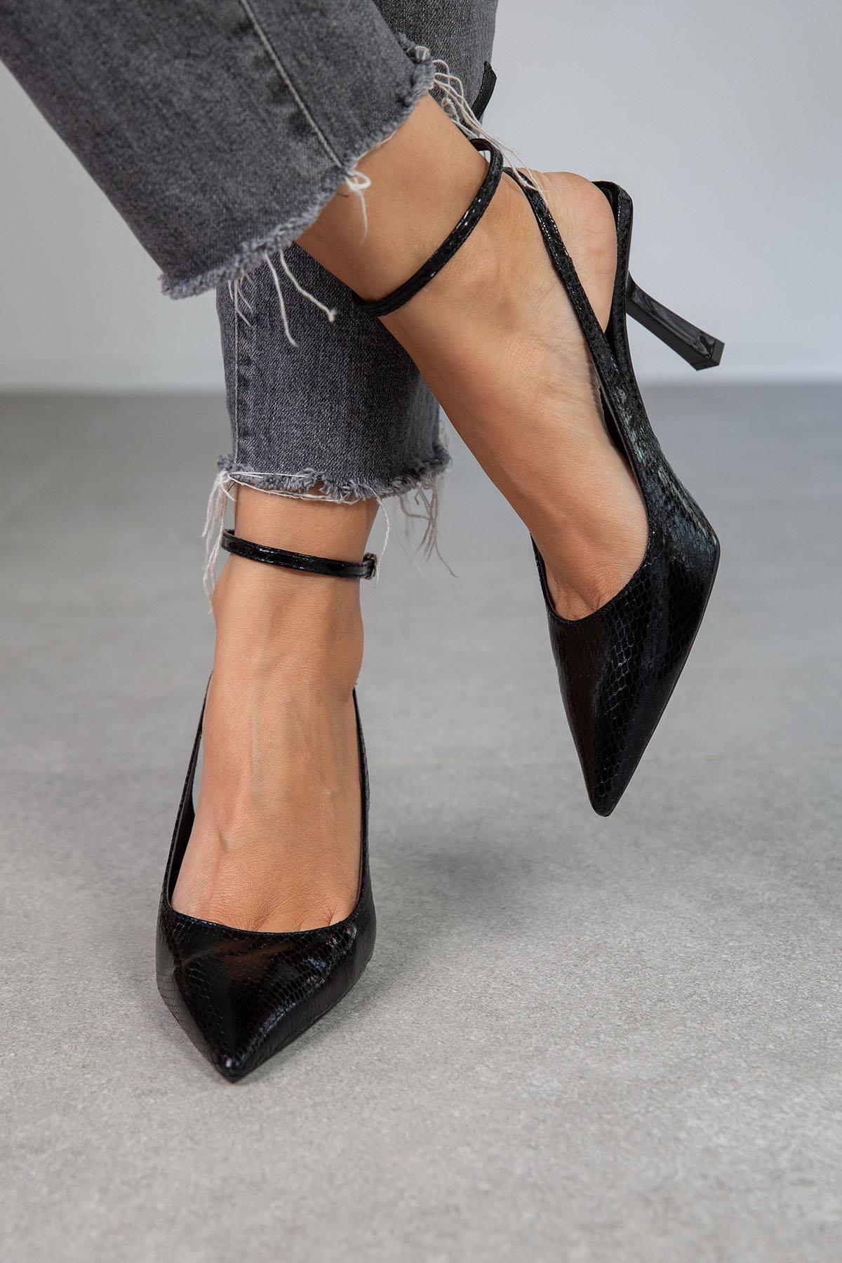 LENA SİYAH AYAKKABI SİYAH