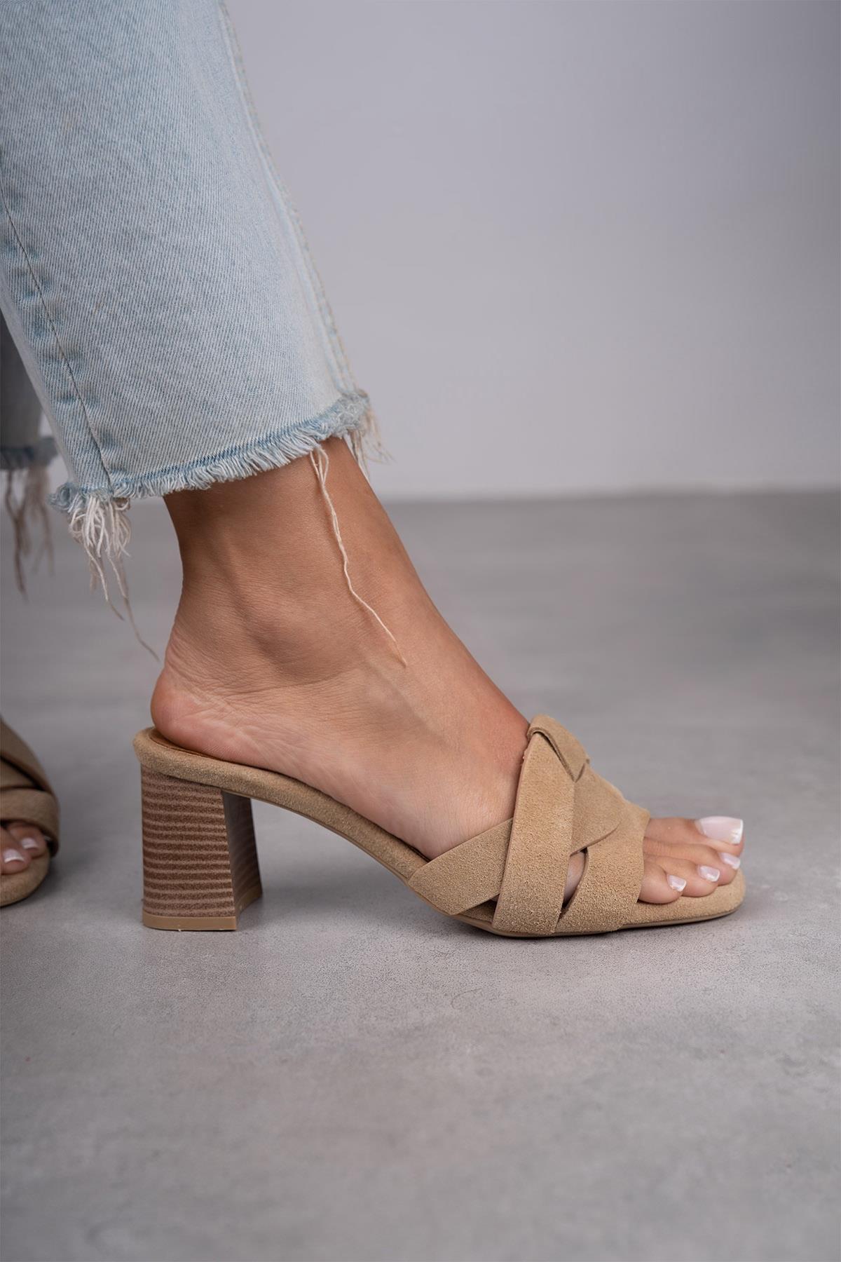 LİNDA BEJ SÜET TERLİK BEJ SÜET