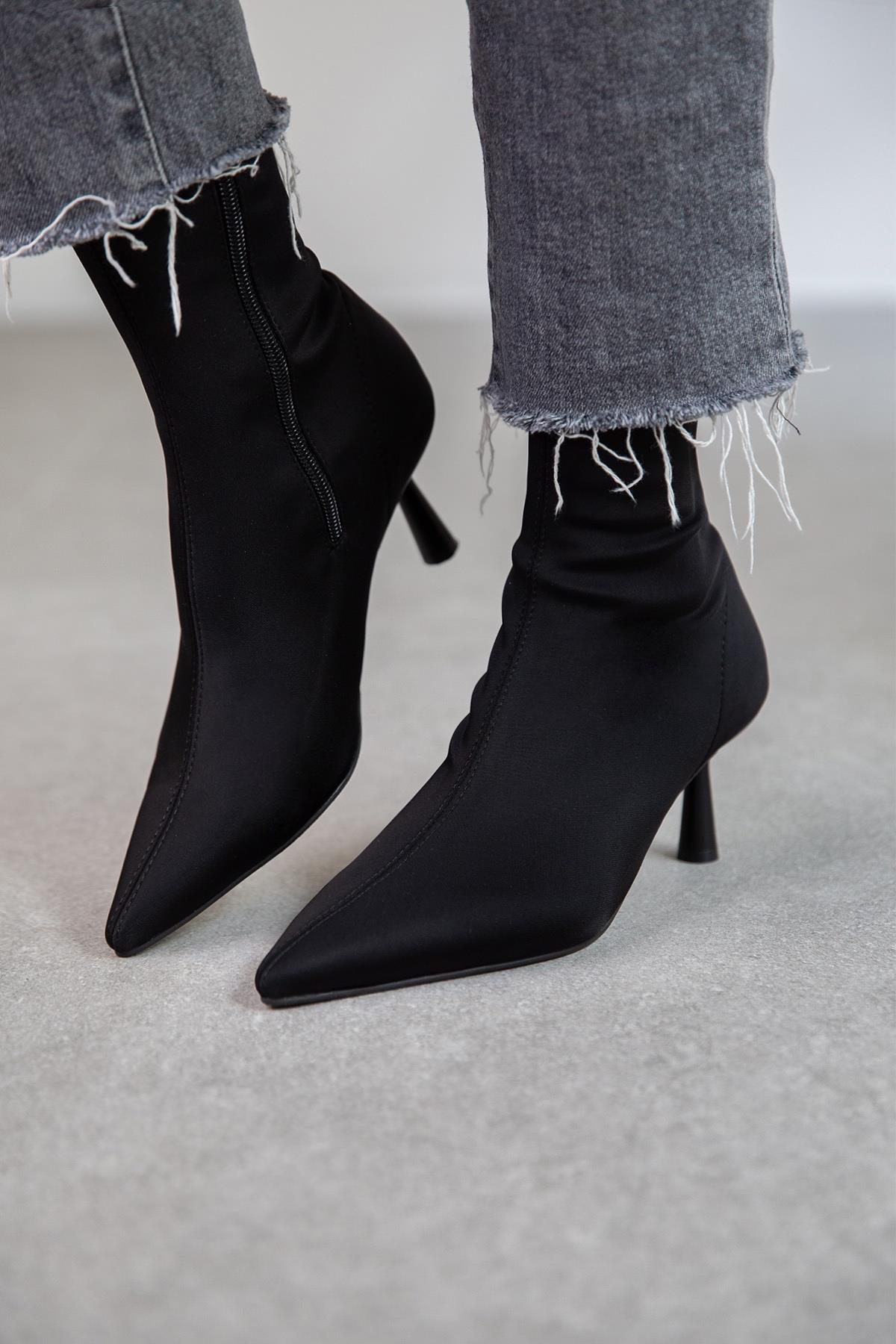 LOOK STREÇ SİYAH DALGIÇ BOT SİYAH