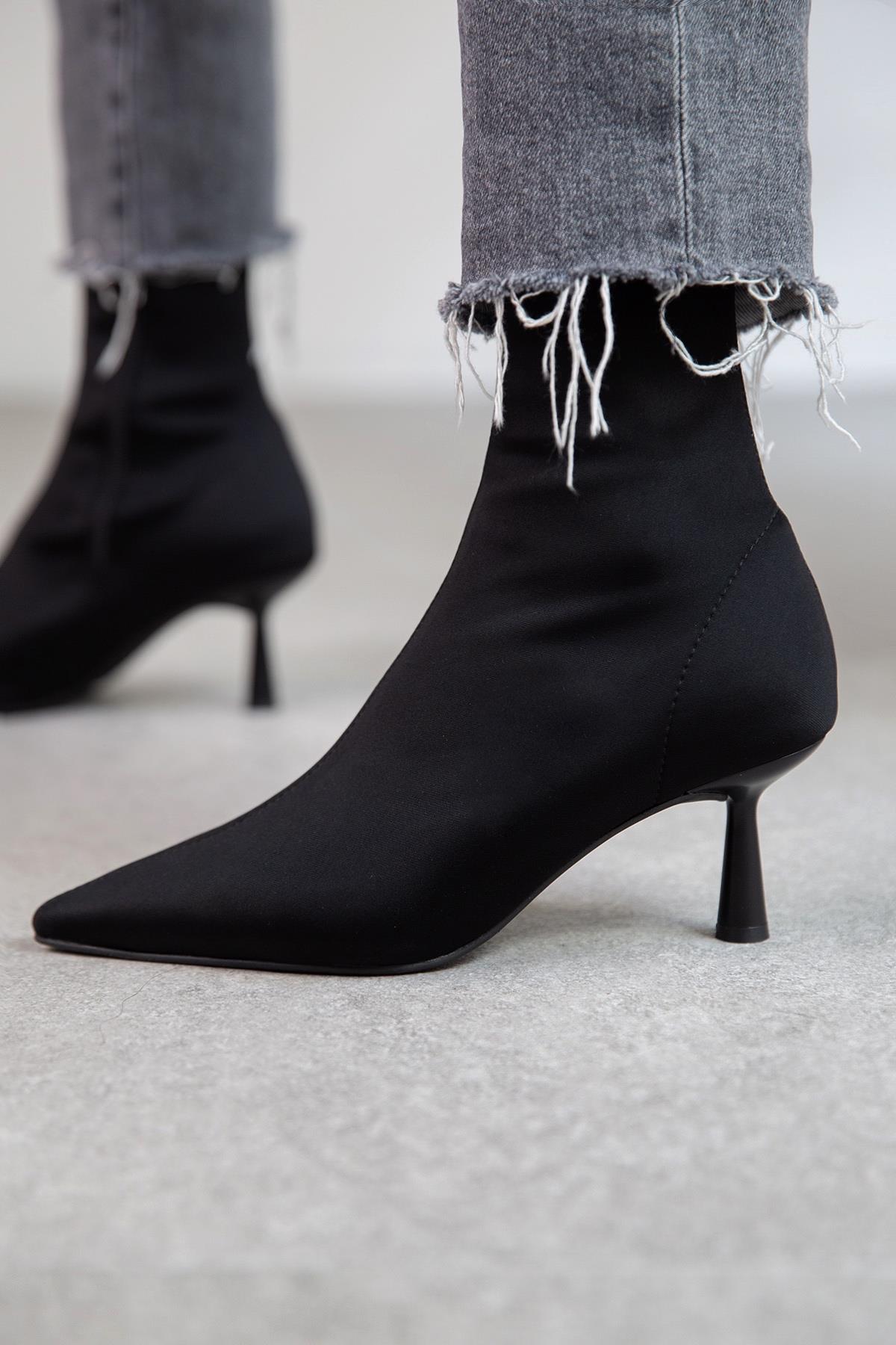 LOOK STREÇ SİYAH DALGIÇ BOT SİYAH