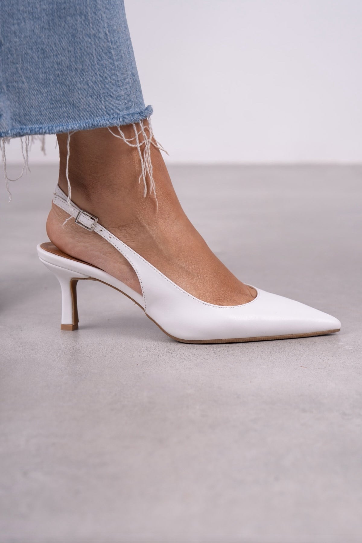 LOVE BEYAZ DERİ AYAKKABI BEYAZ DERİ