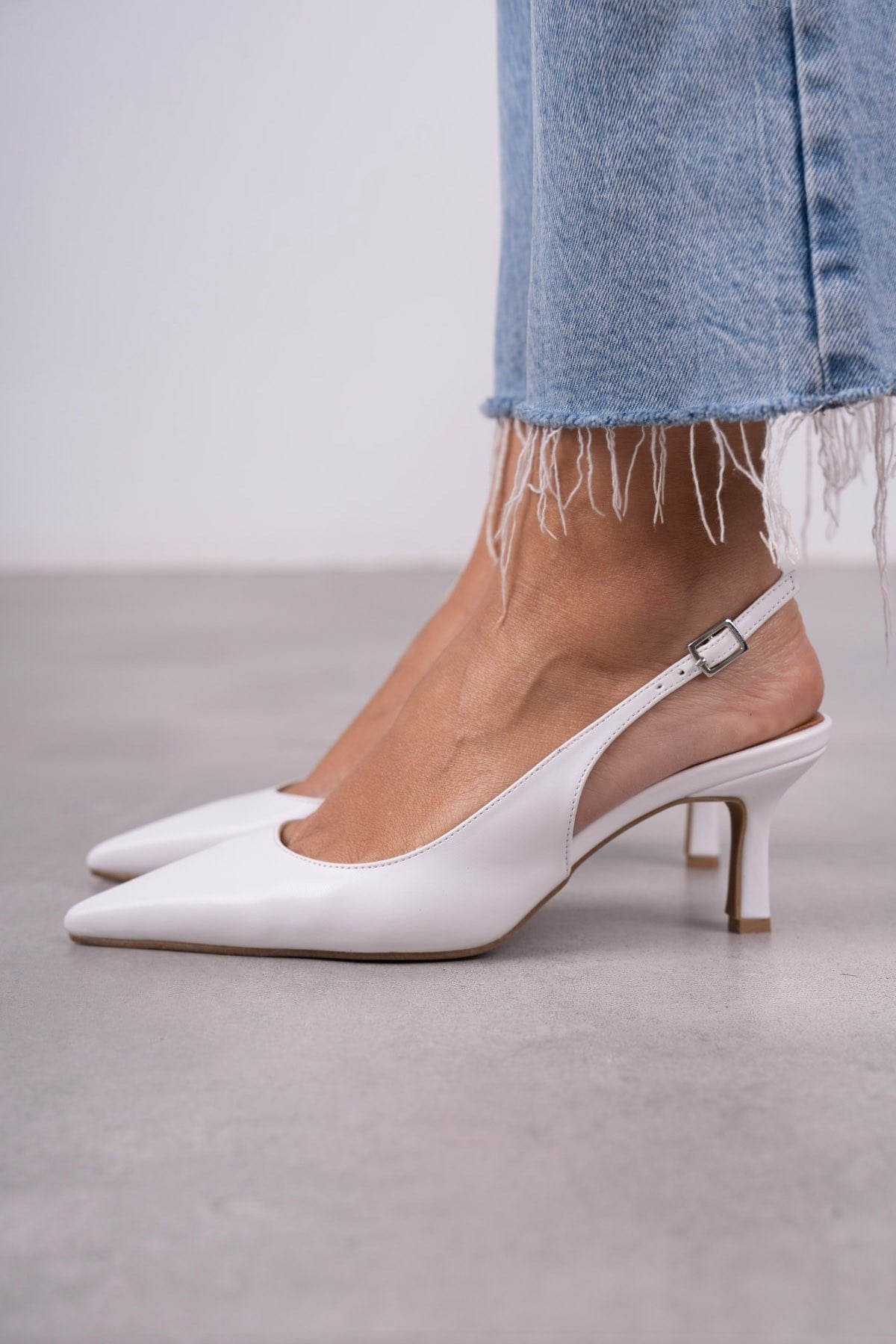 LOVE BEYAZ DERİ AYAKKABI BEYAZ DERİ