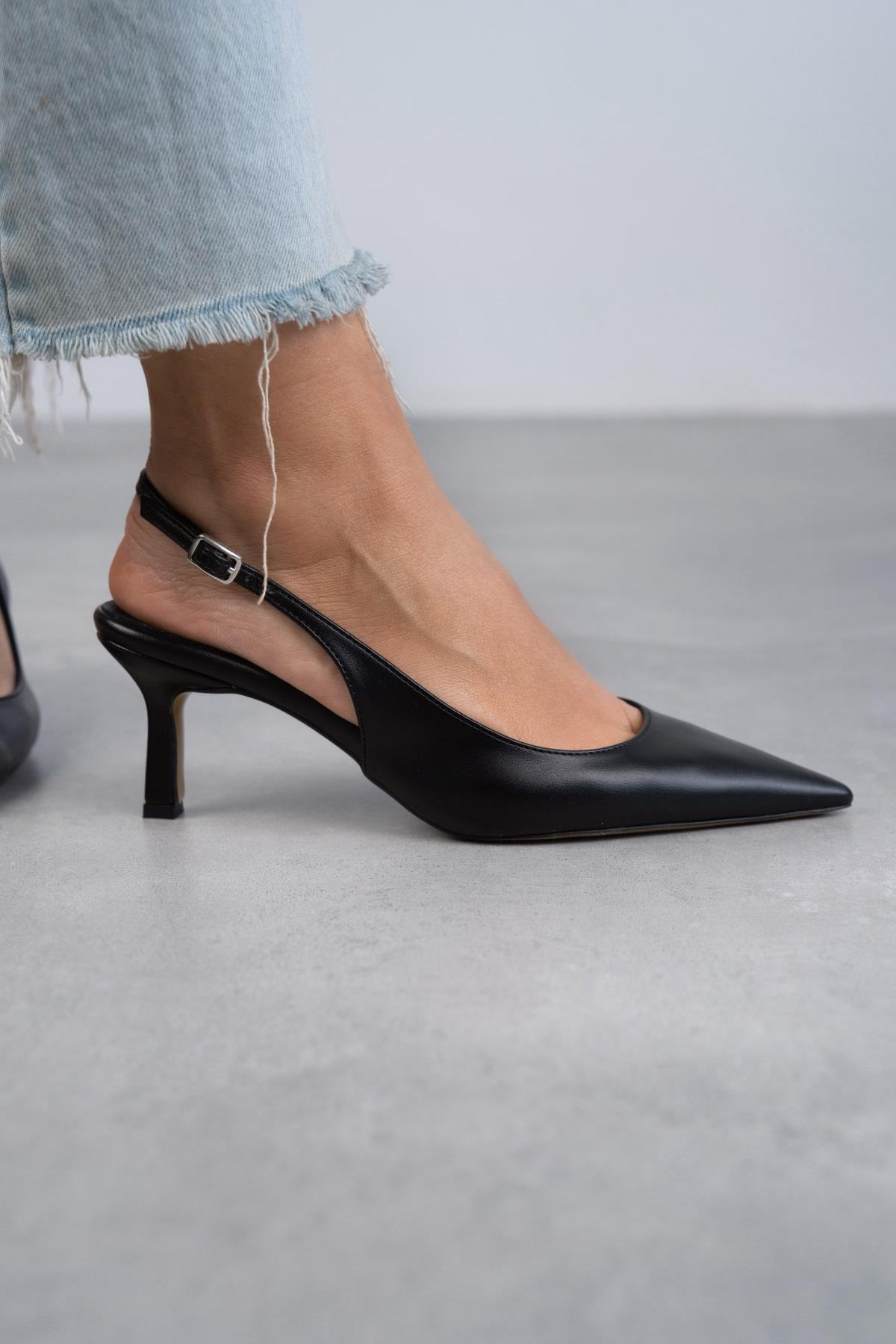 LOVE SİYAH DERİ AYAKKABI SİYAH DERİ