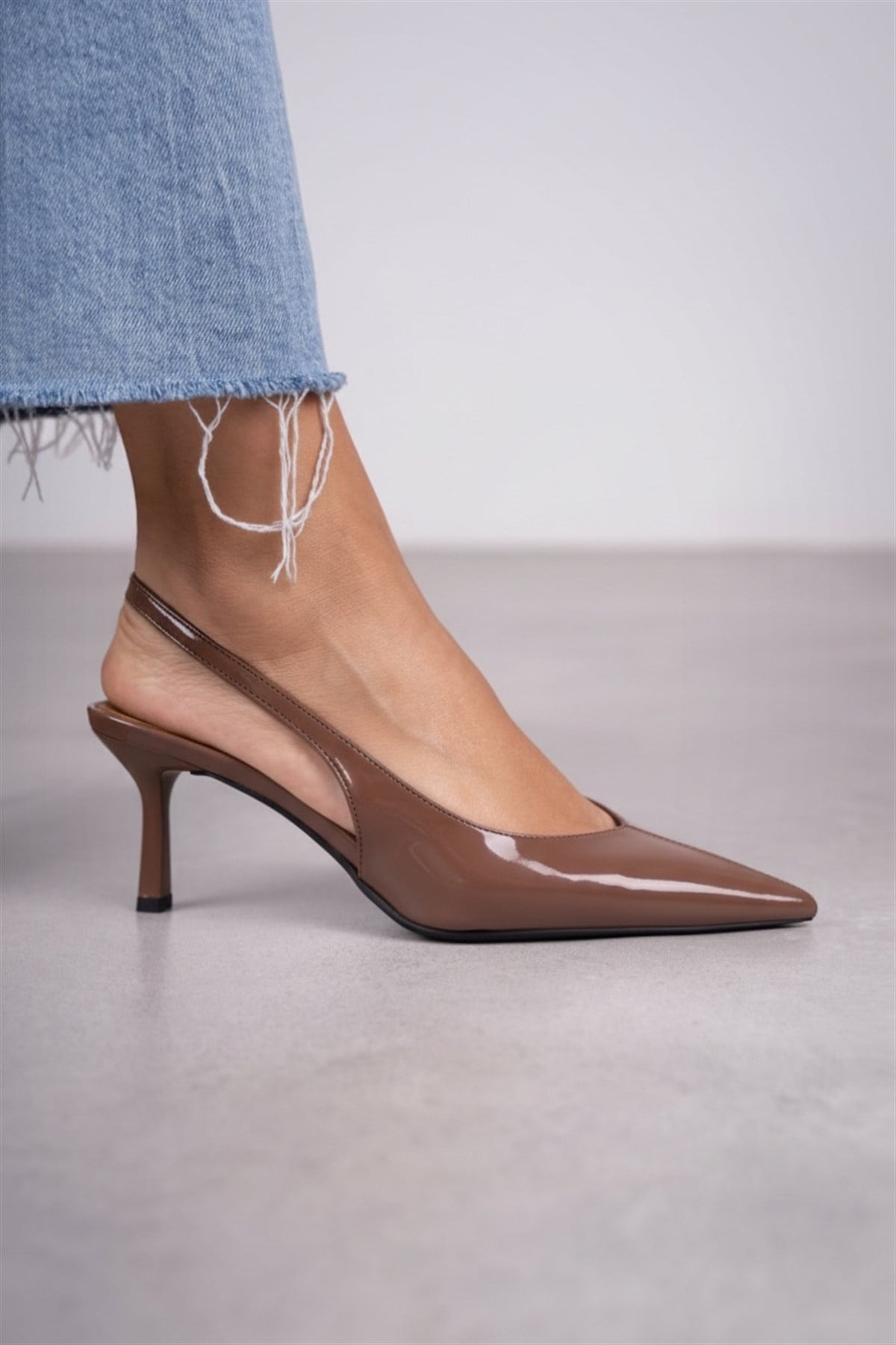 MARY ÇİKOLATA RUGAN AYAKKABI ÇİKOLATA RUGAN