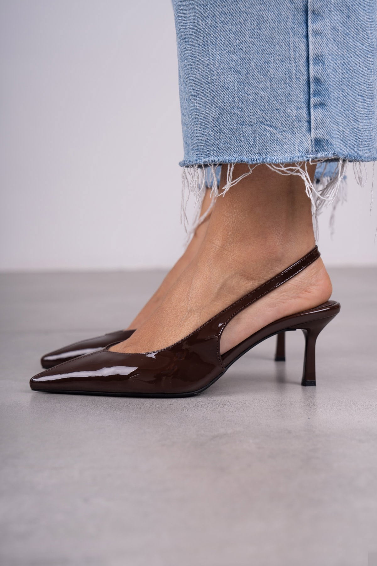 MARY KAHVE RUGAN AYAKKABI KAHVE