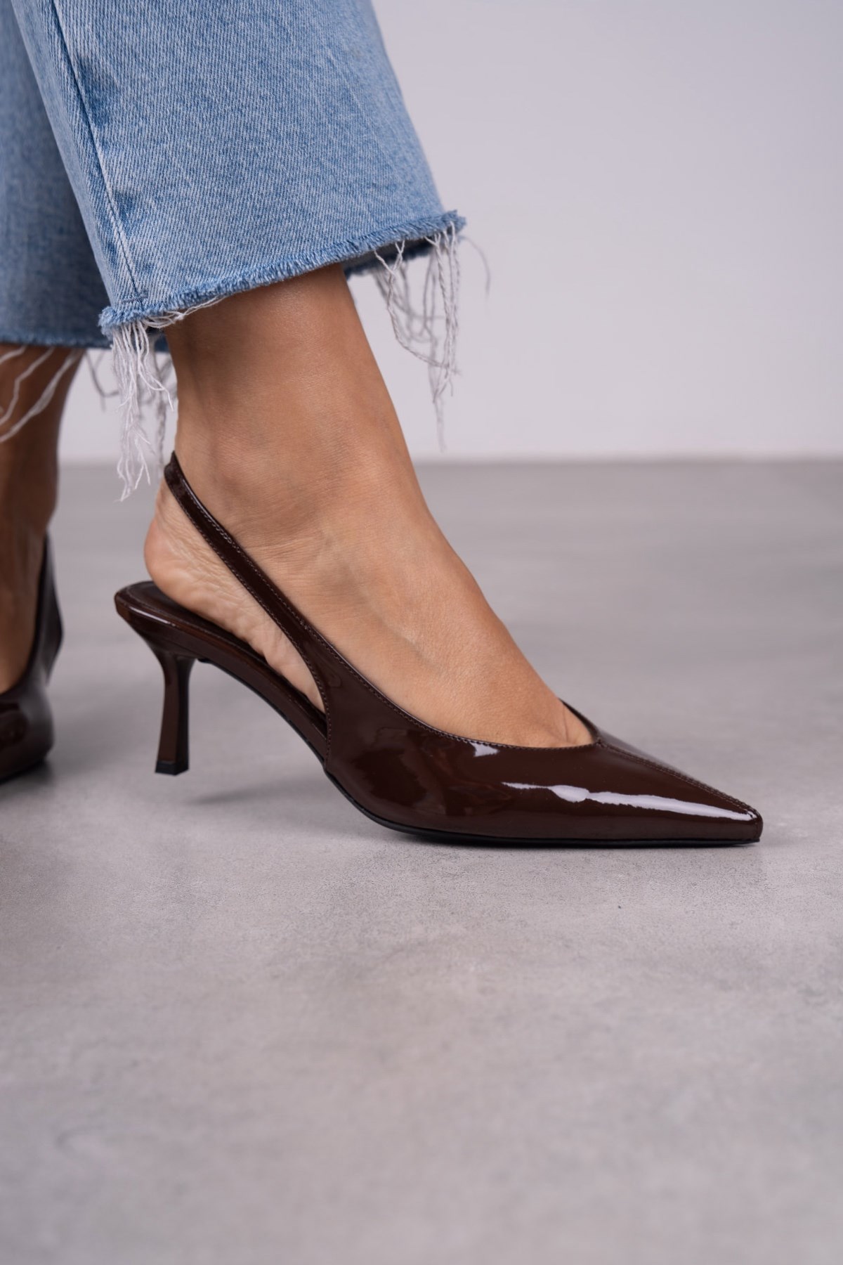 MARY KAHVE RUGAN AYAKKABI KAHVE