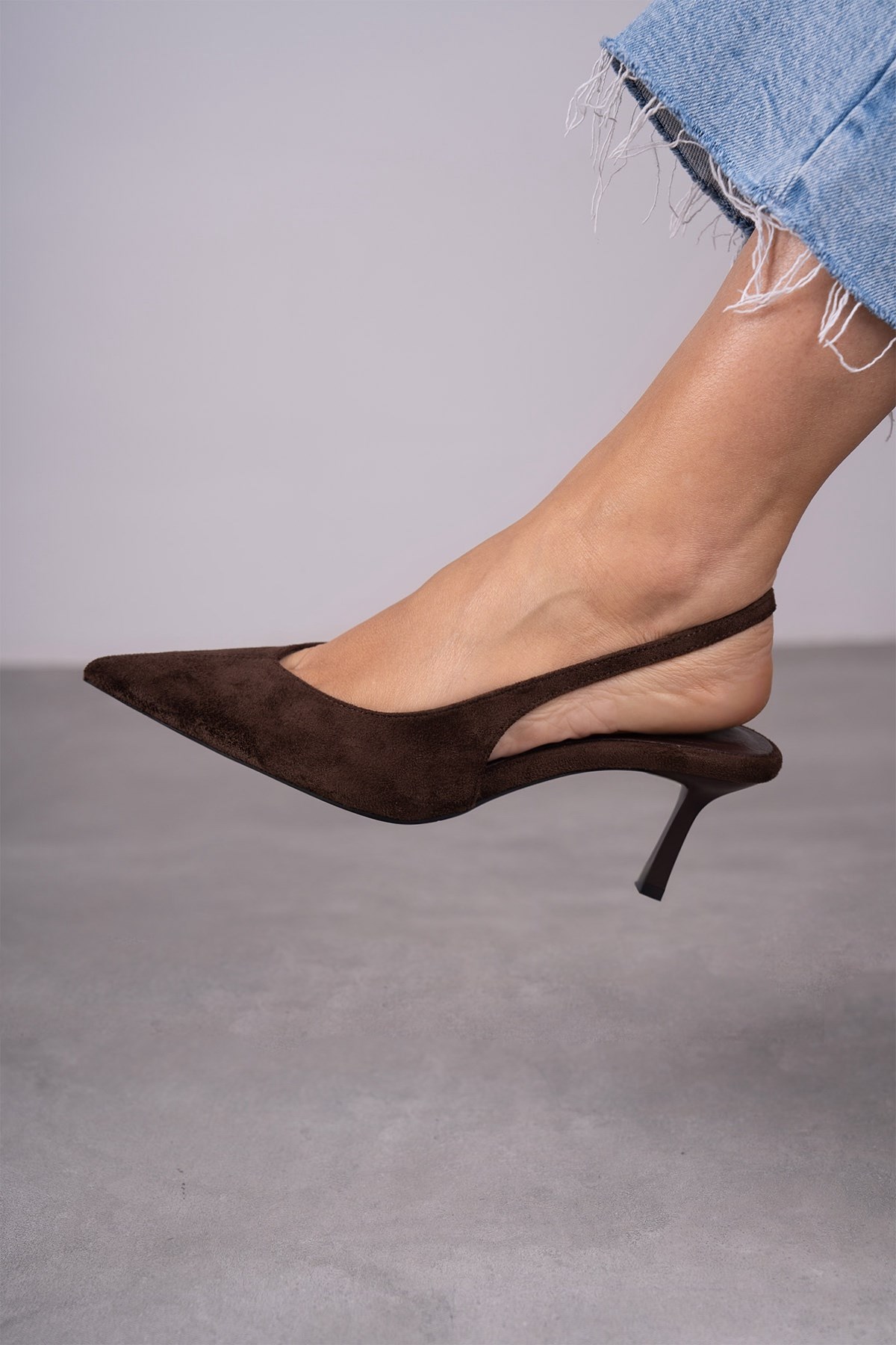 MARY KAHVE SÜET AYAKKABI KAHVE