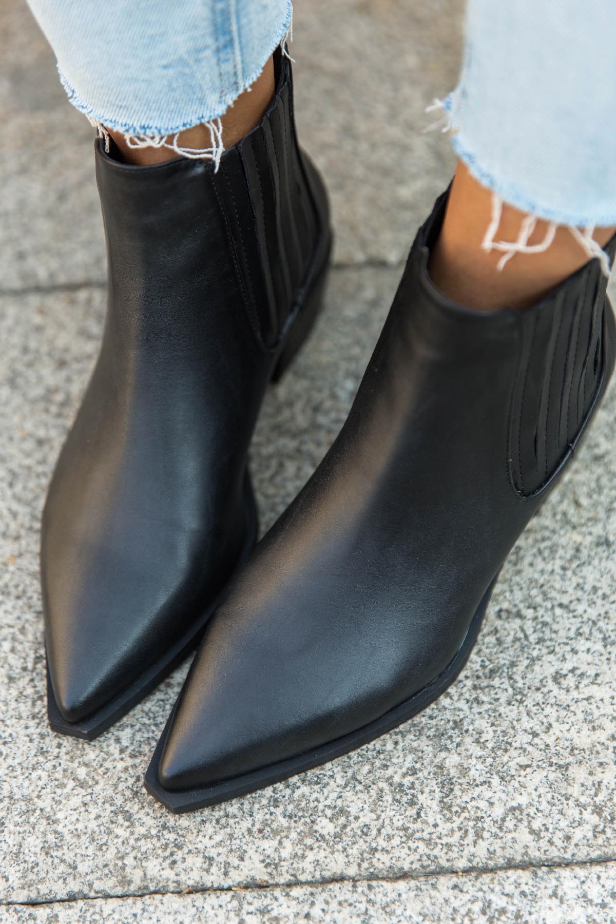 SANTA SİYAH DERİ BOT SİYAH DERİ