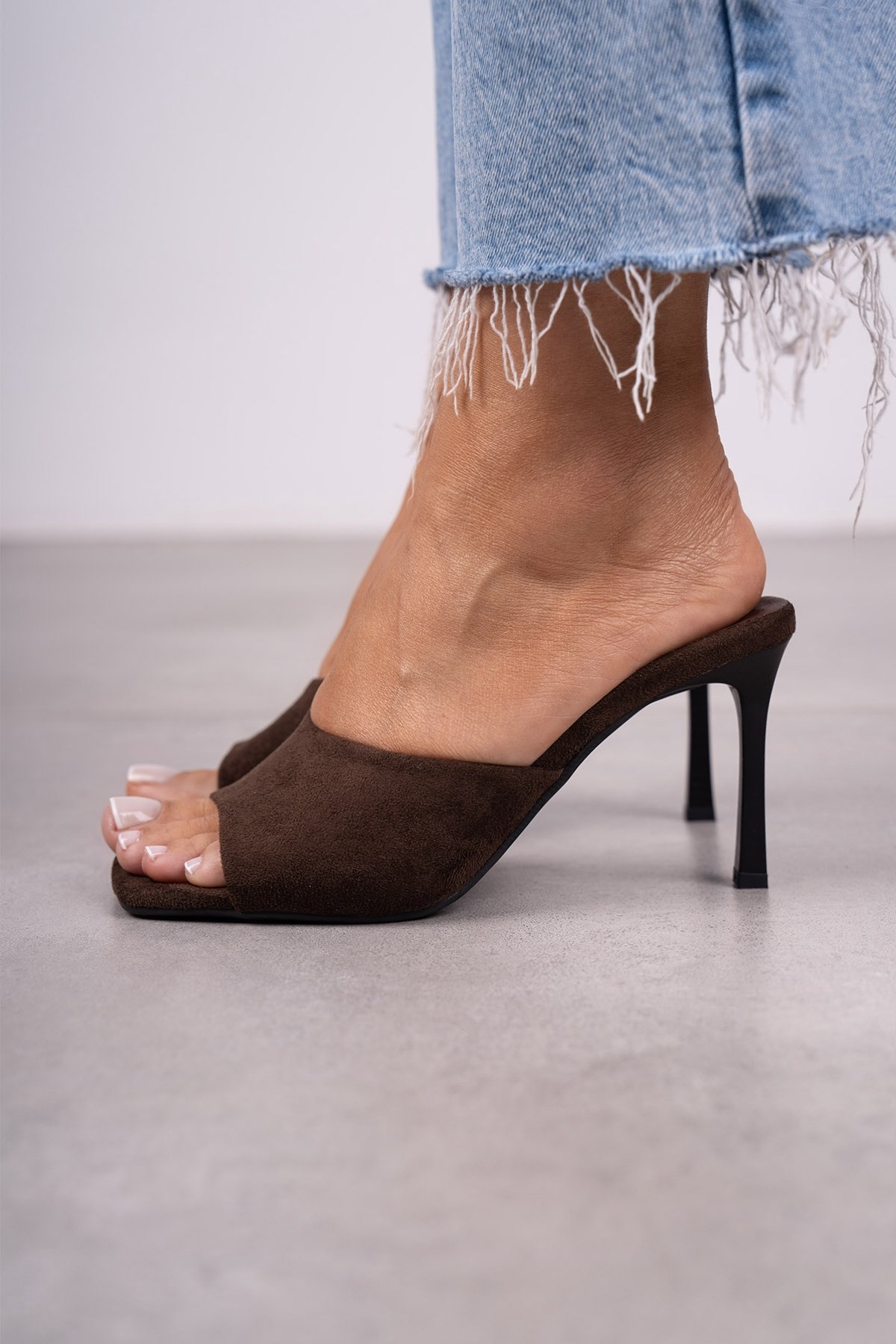 SHİNE TERLİK KAHVE SÜET