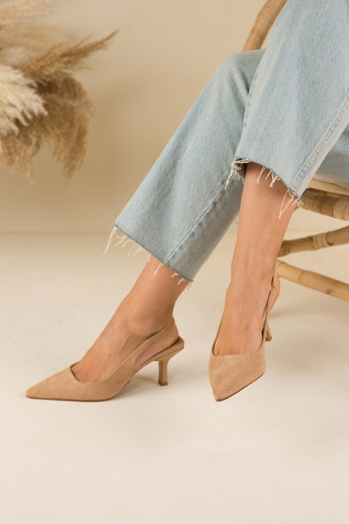 SUMMER AYAKKABI BEJ SÜET