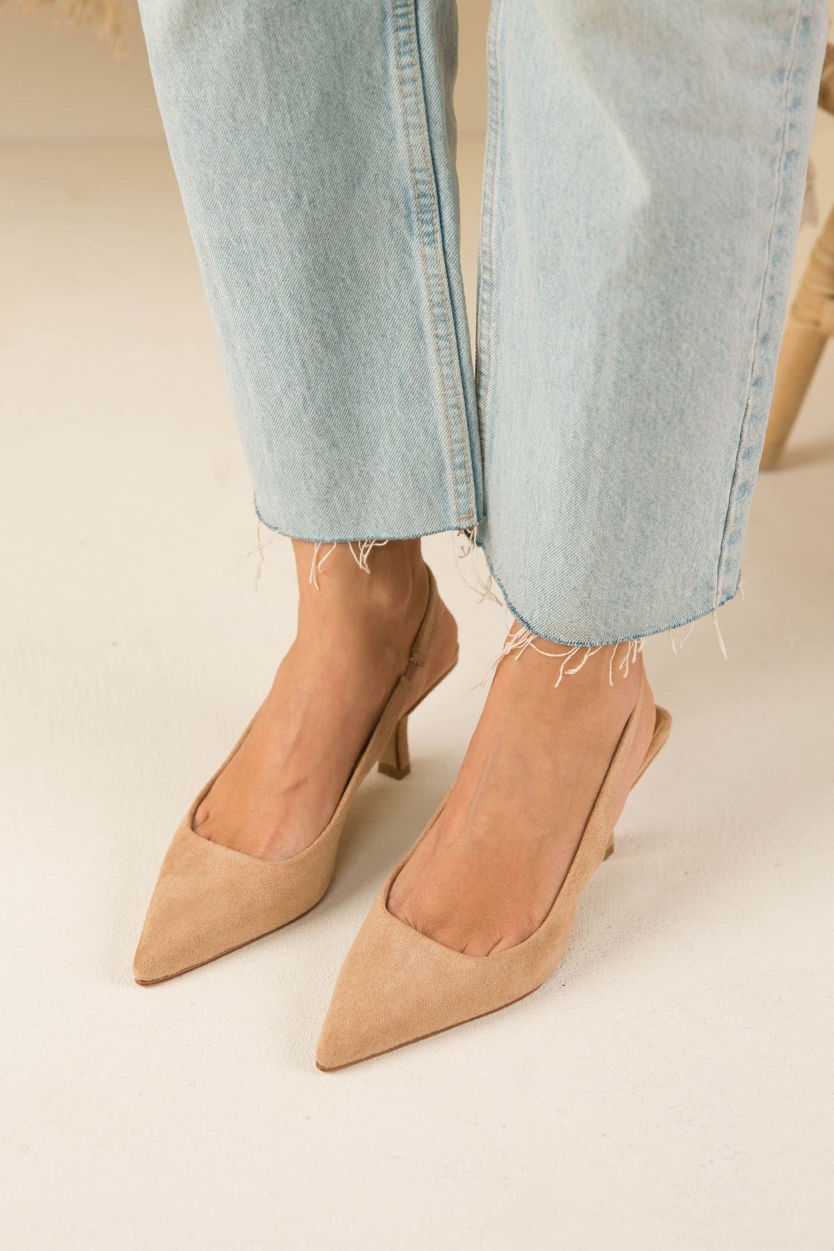 SUMMER AYAKKABI BEJ SÜET