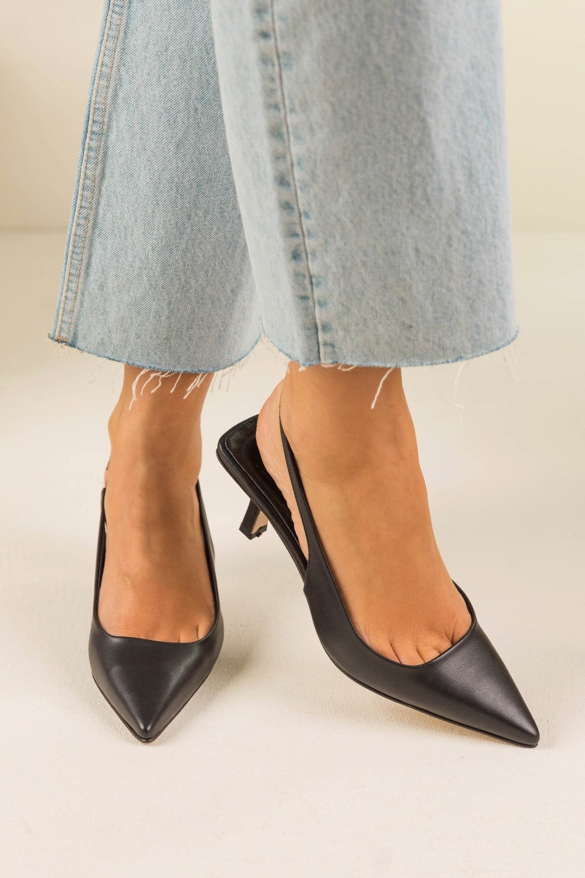 SUMMER AYAKKABI SİYAH DERİ