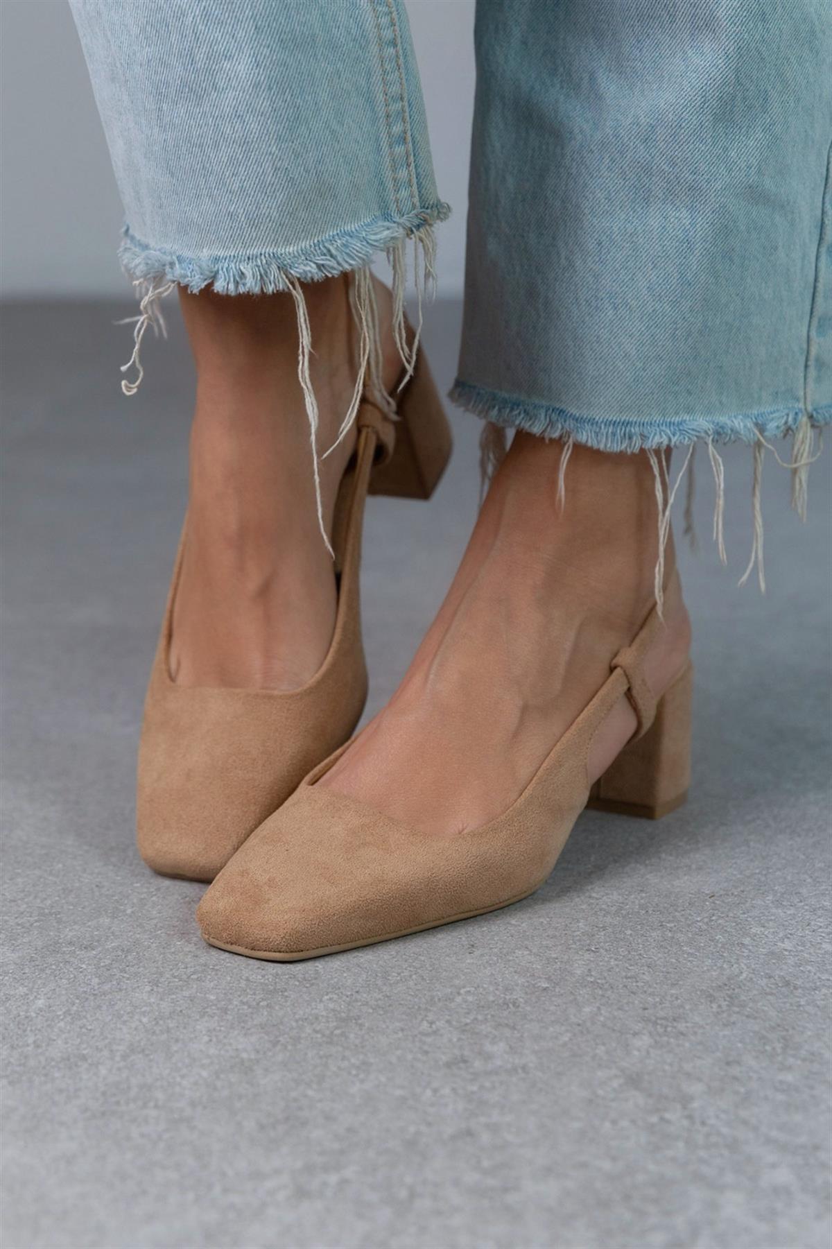 TANYA BEJ SÜET AYAKKABI TEN SÜET