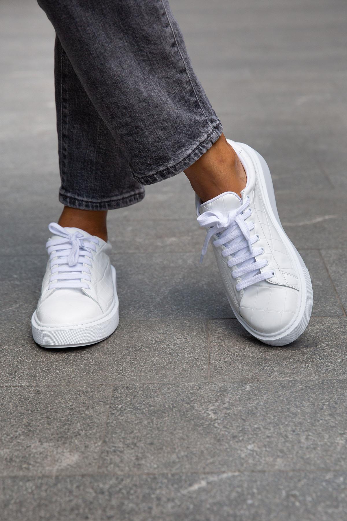 WAY BEYAZ KROK SNEAKER BEYAZ